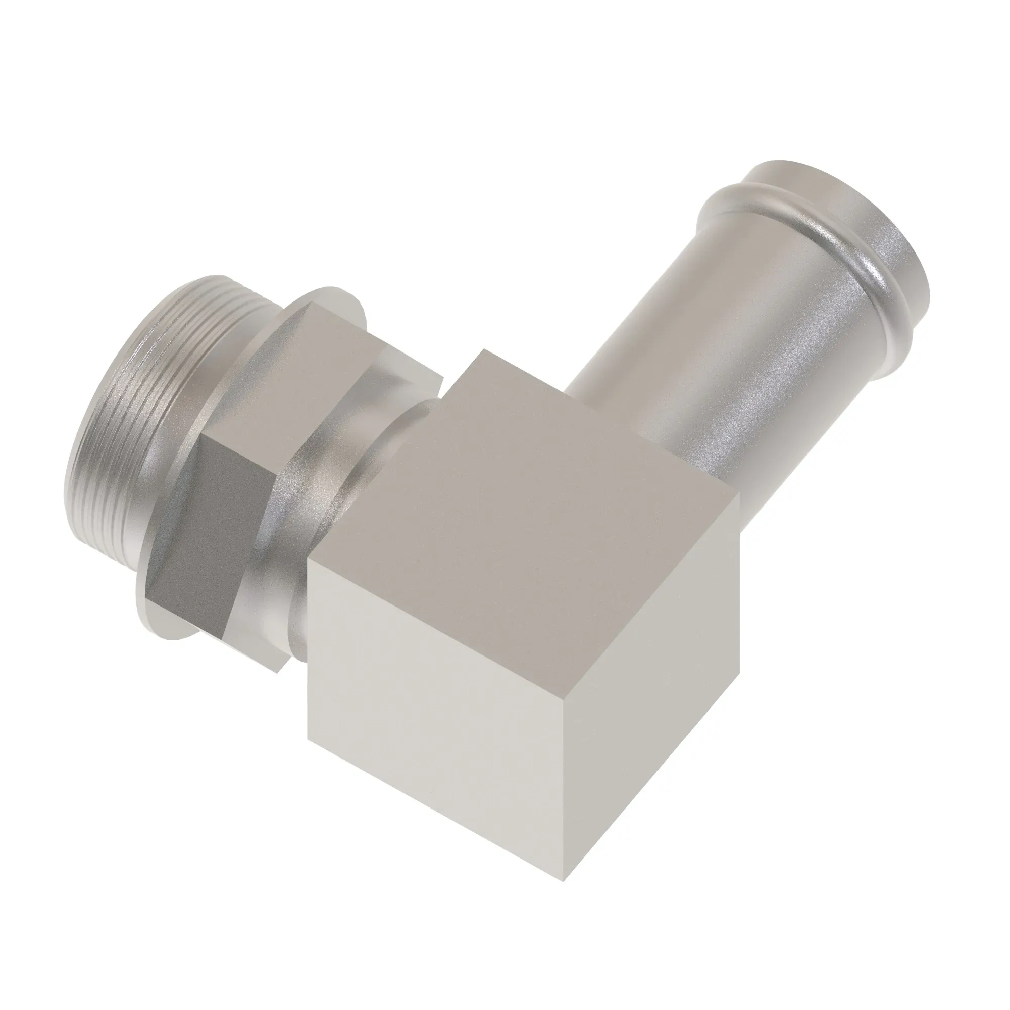 John Deere Male Adjustable 45 Degree Barbed Elbow Fitting - AN403431