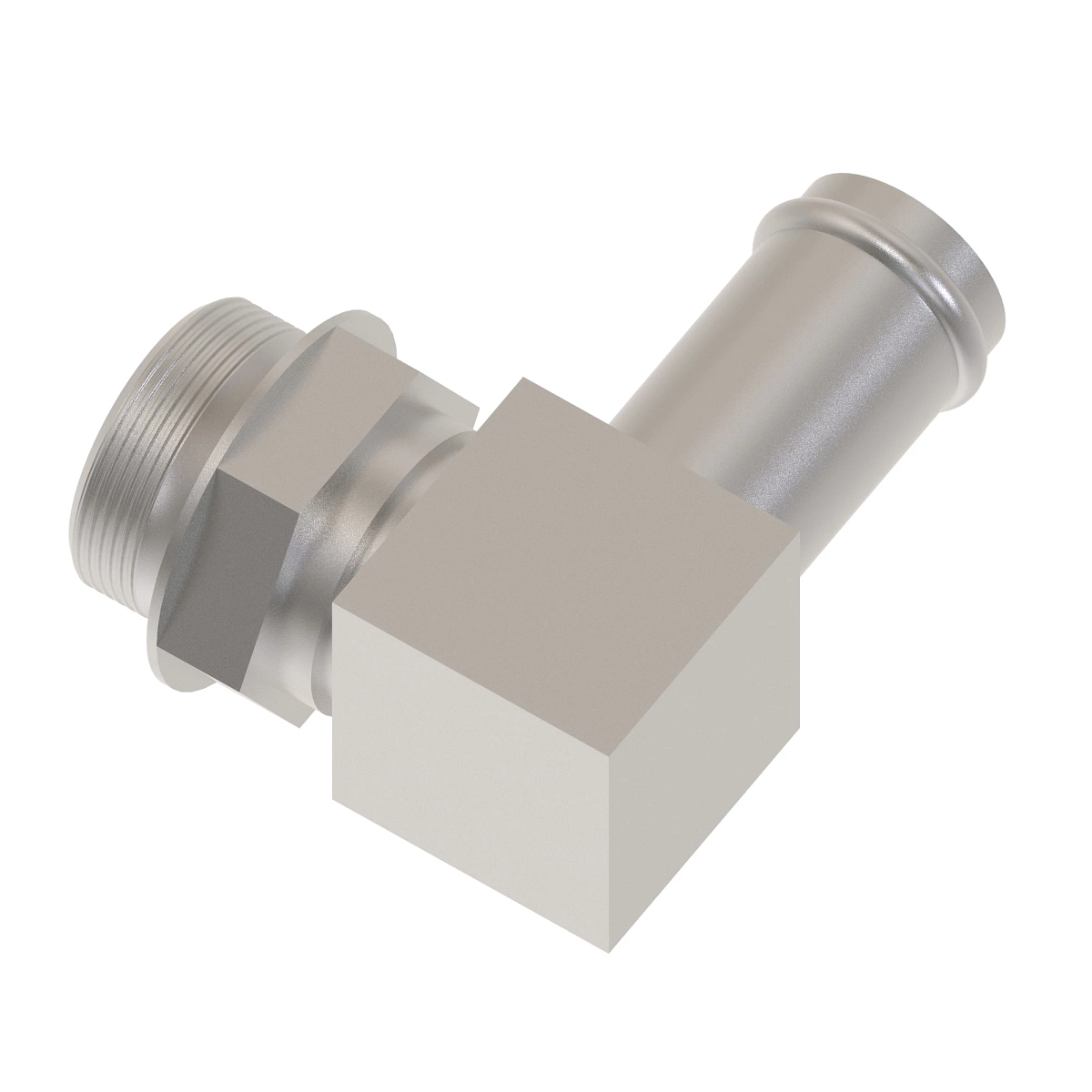 Fitting, Stem Assy-90 Deg Barb Hose
