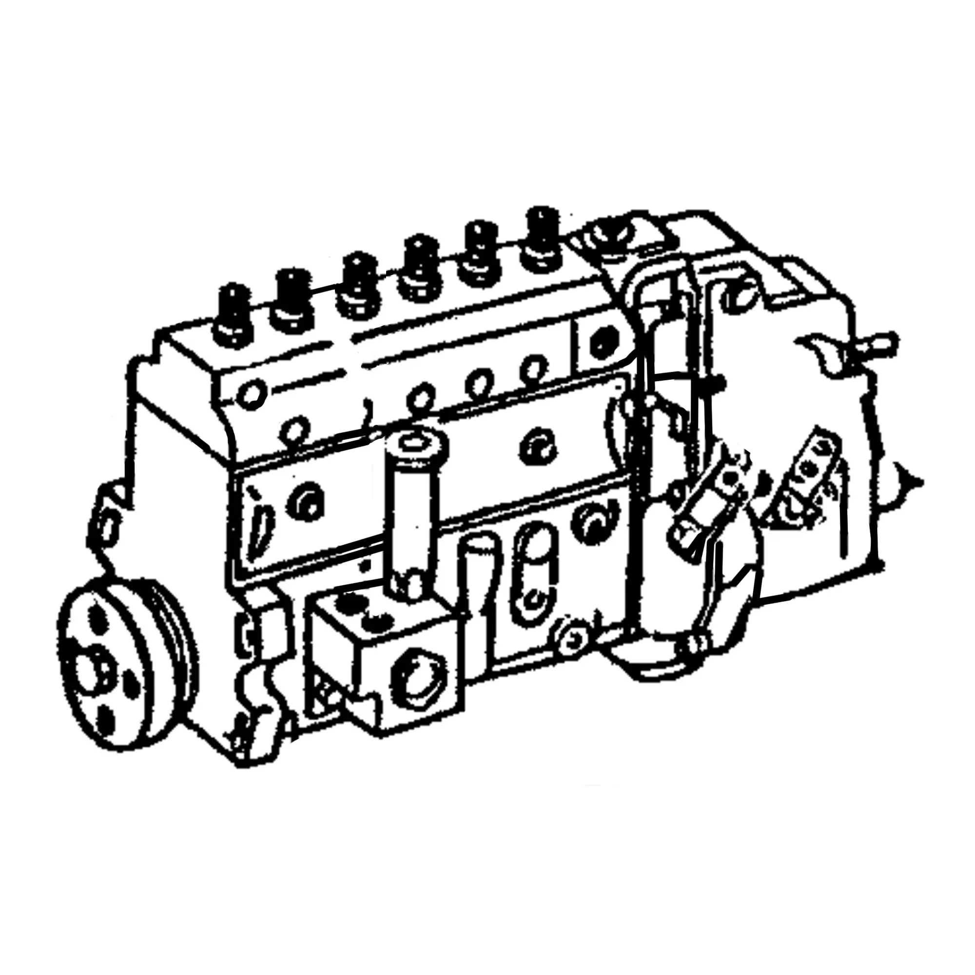 John Deere Reman REMAN Fuel Injection Pump Assembly - SE500840