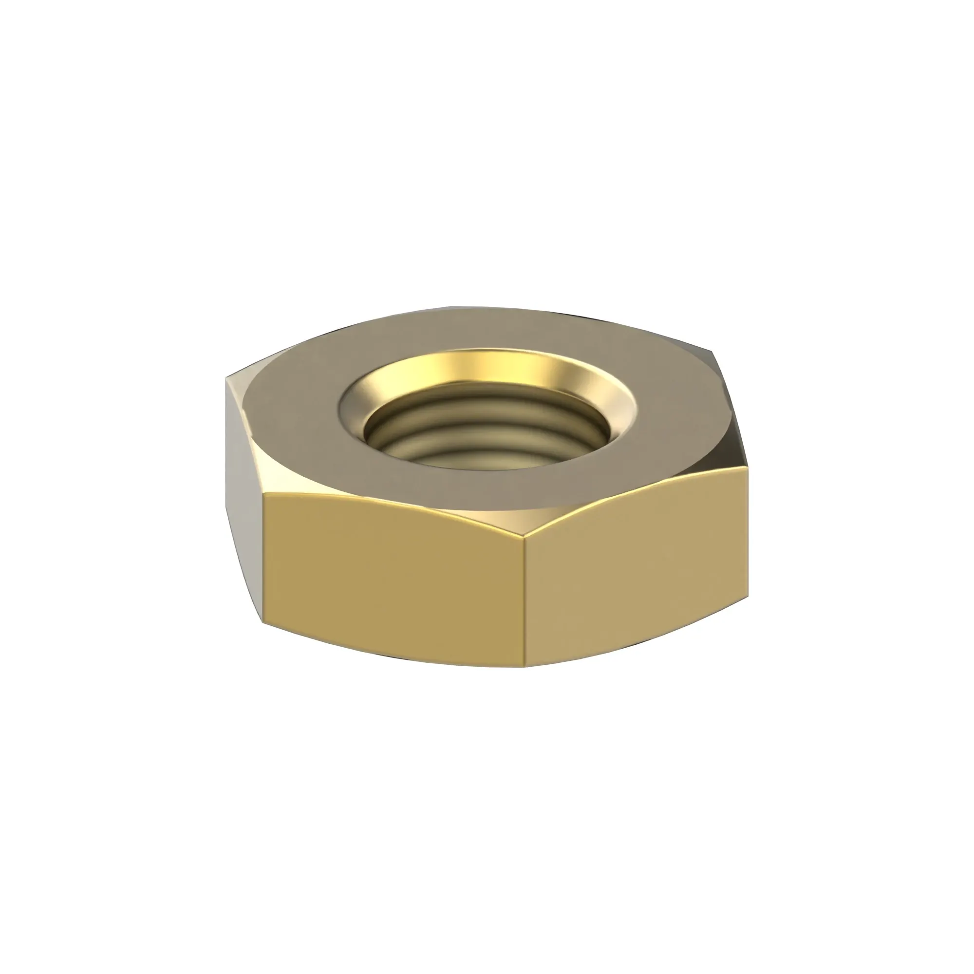 NUT, 10-32 (BRASS)