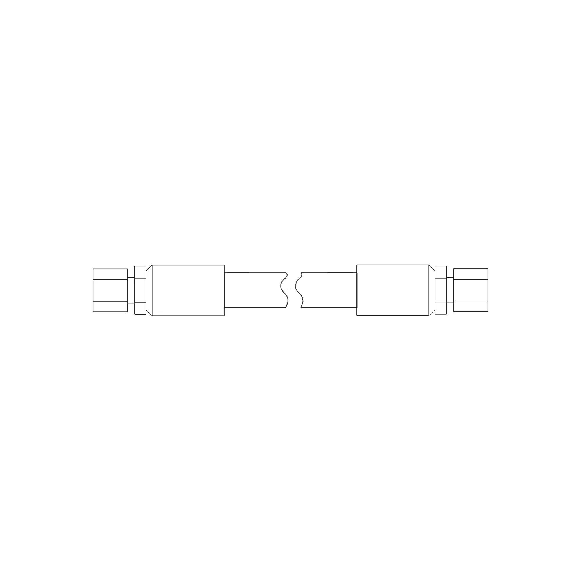 John Deere Fabricated Hydraulic Hose - AA70411
