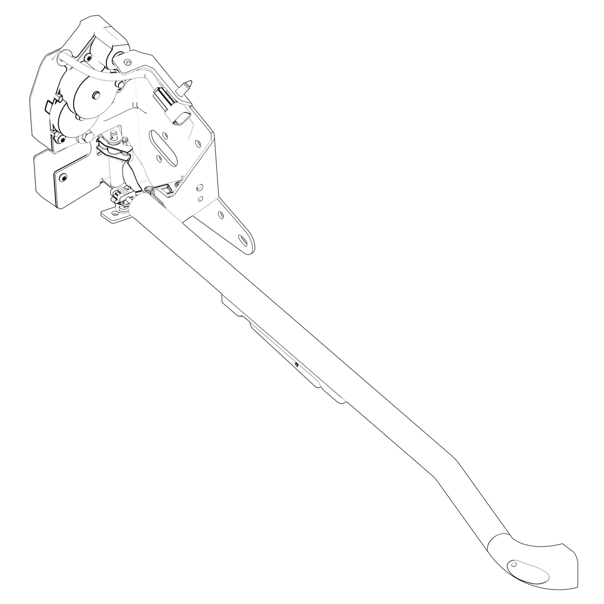 John Deere Door Latch, Left Side - AXE103842