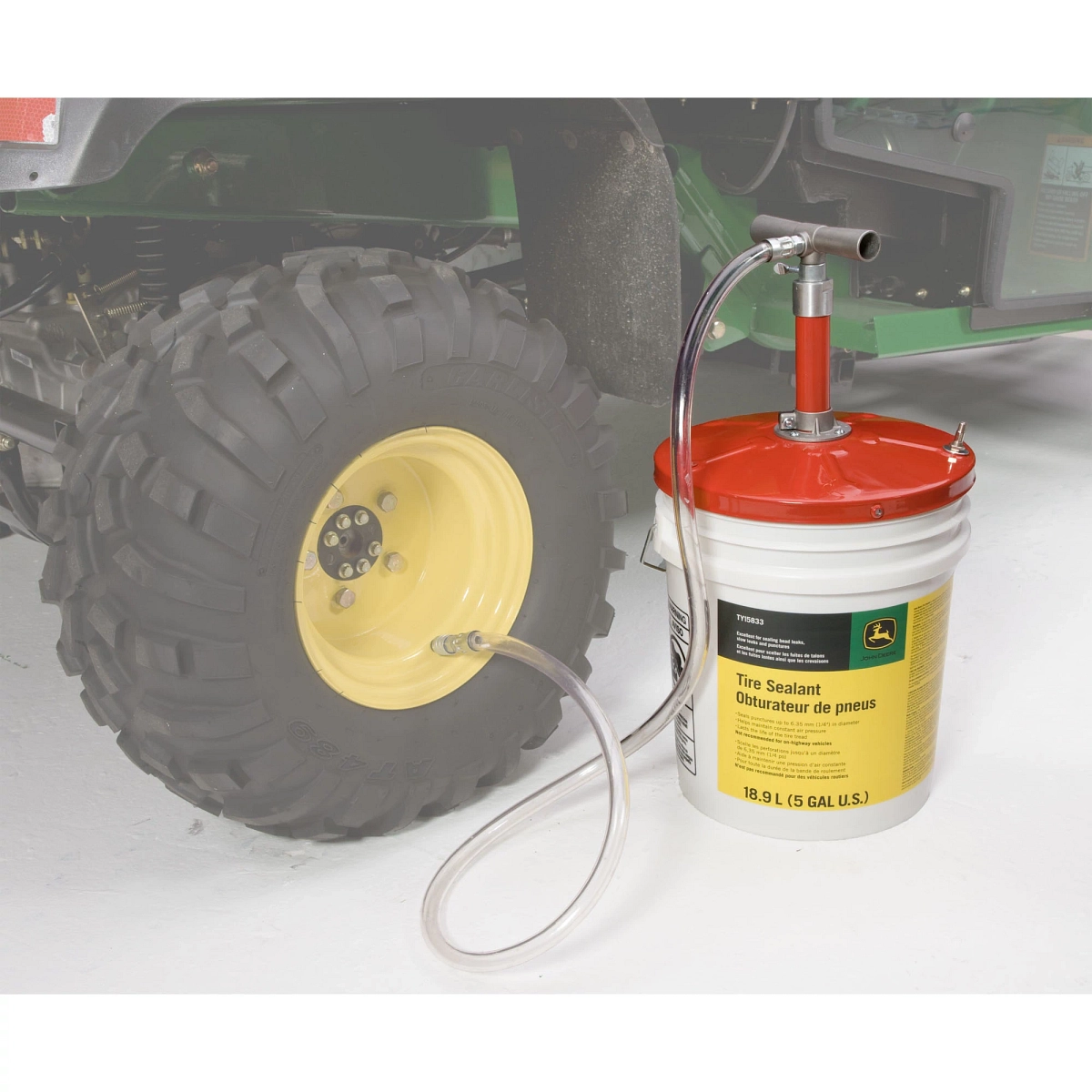 TY6379: Tire Sealant Hand Pump | Shop.Deere.com TY6379: Tire Sealant Hand Pump | Shop.Deere.com