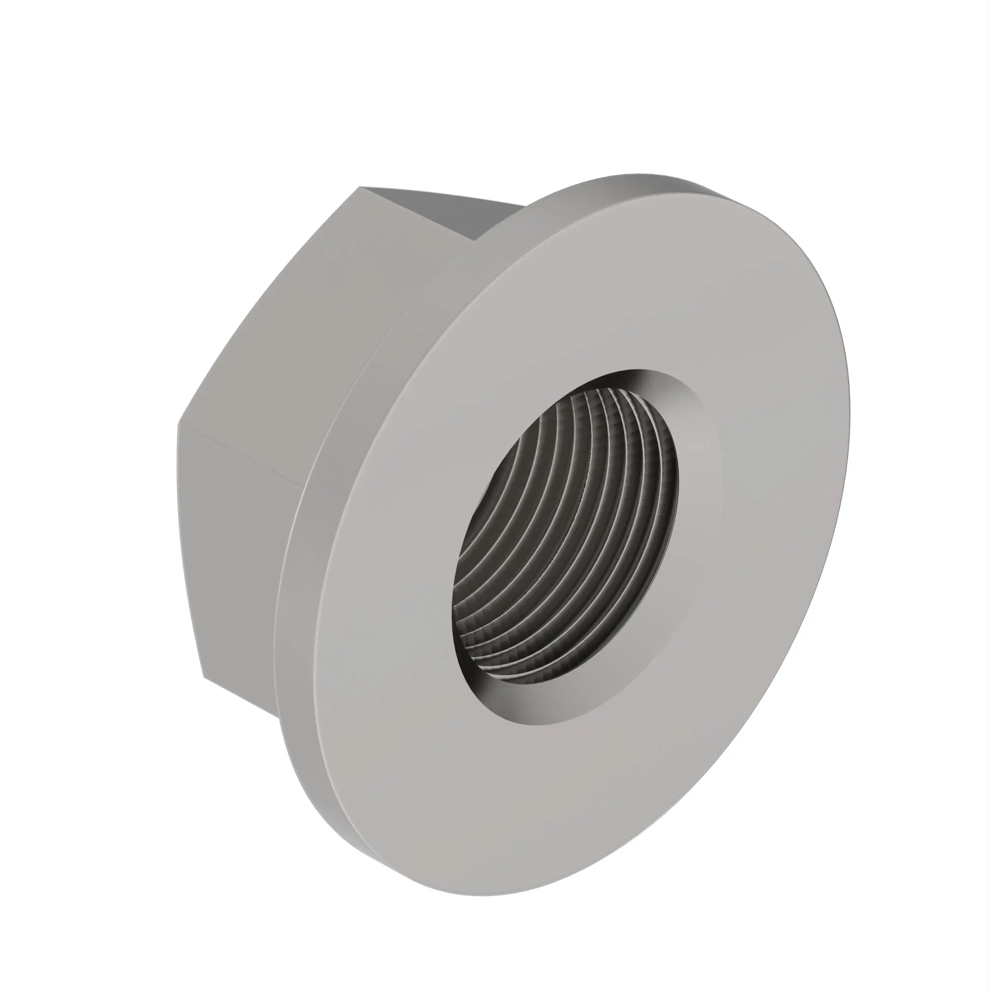 John Deere Hexagonal Flange Prevailing Torque Nut, M6 - KK101148
