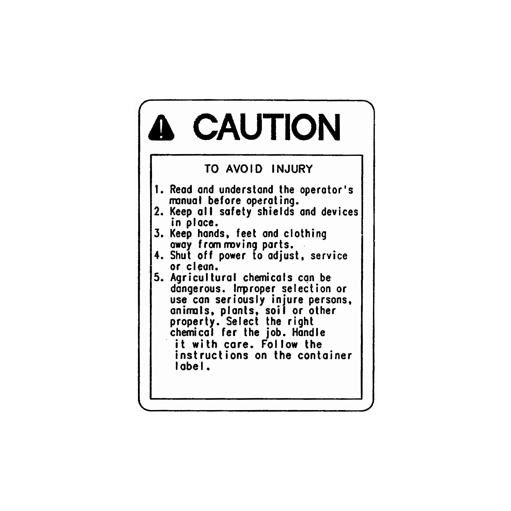 John Deere Sign - A54612