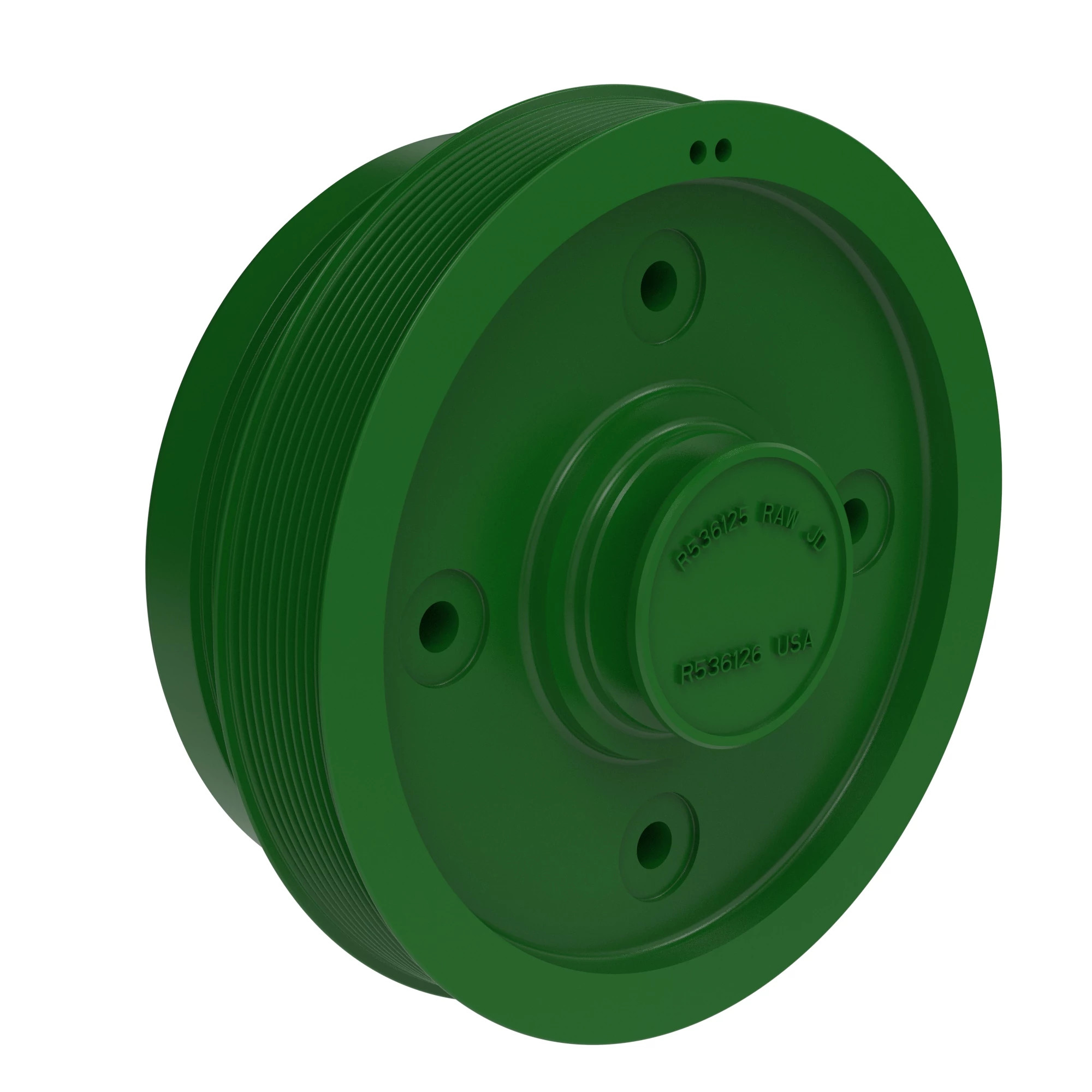 ⚙️ R536126: Polea del Cigüeñal del Motor John Deere 🚜✅