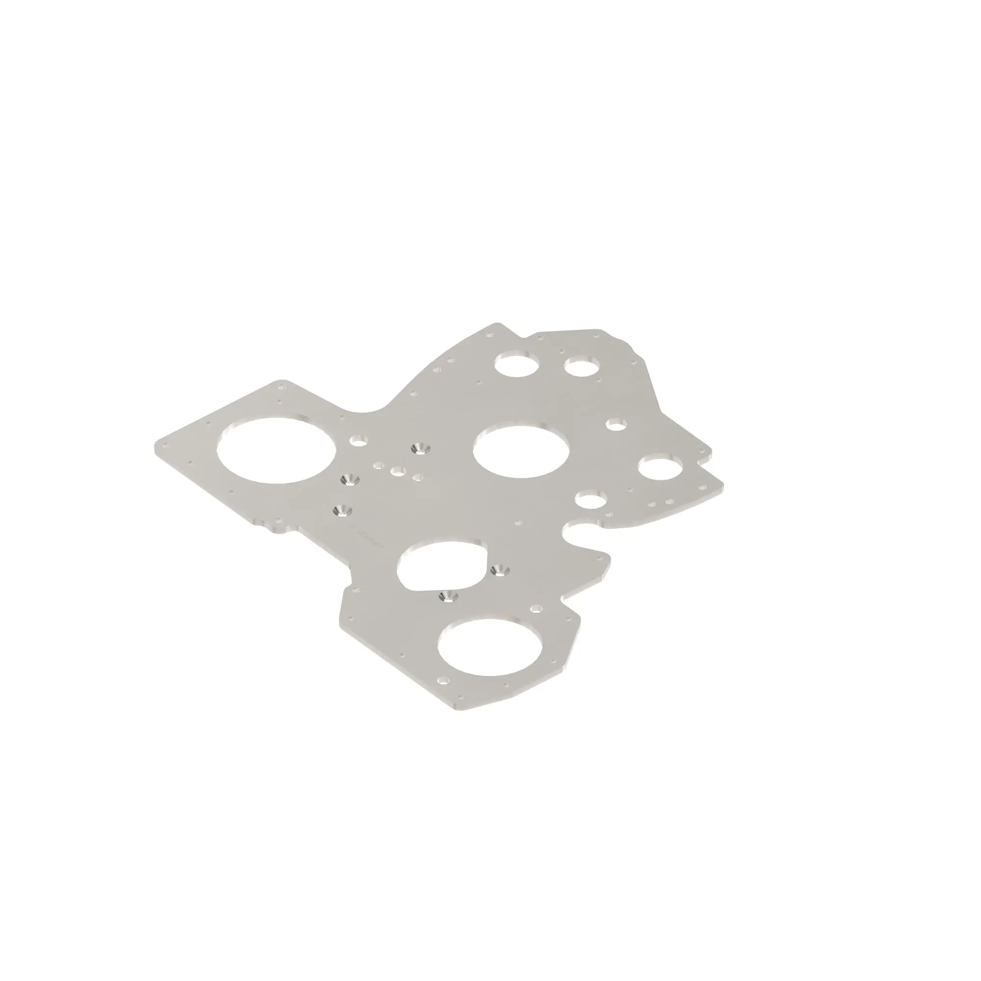 John Deere Front Auxiliary Drive Plate - DZ112421