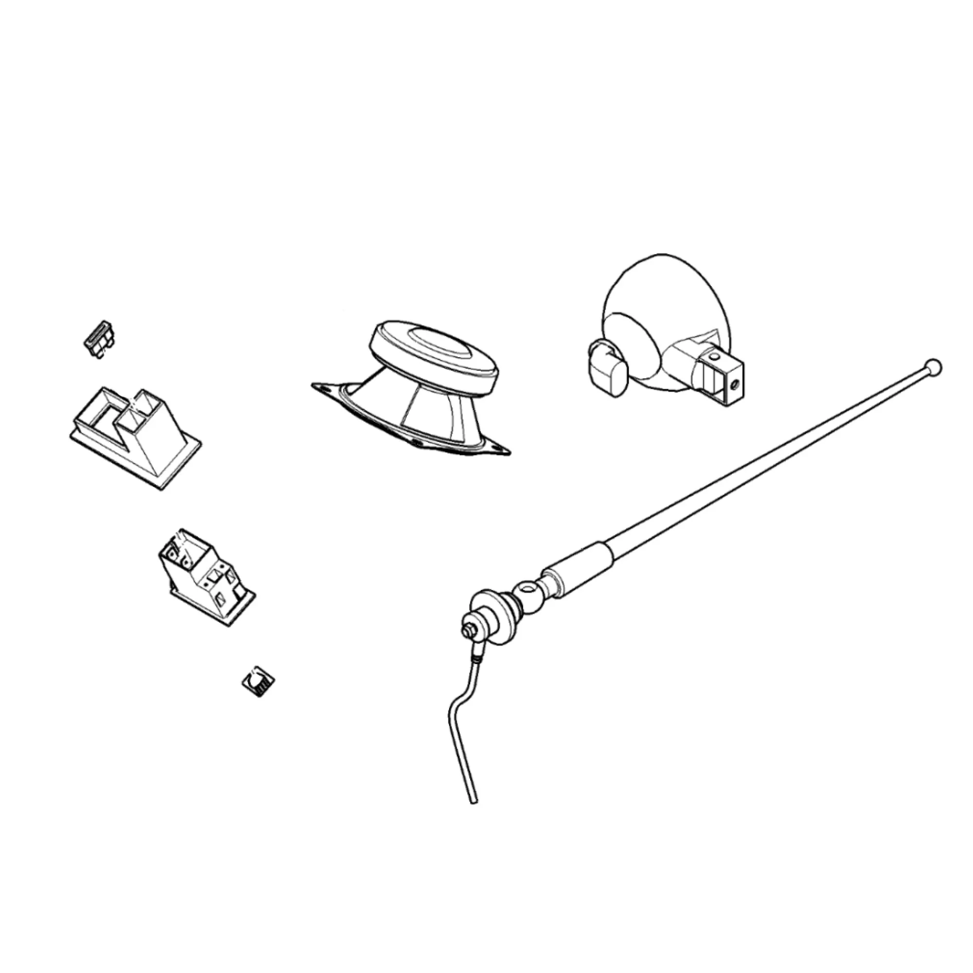 John Deere Work Light Kit - BM25082