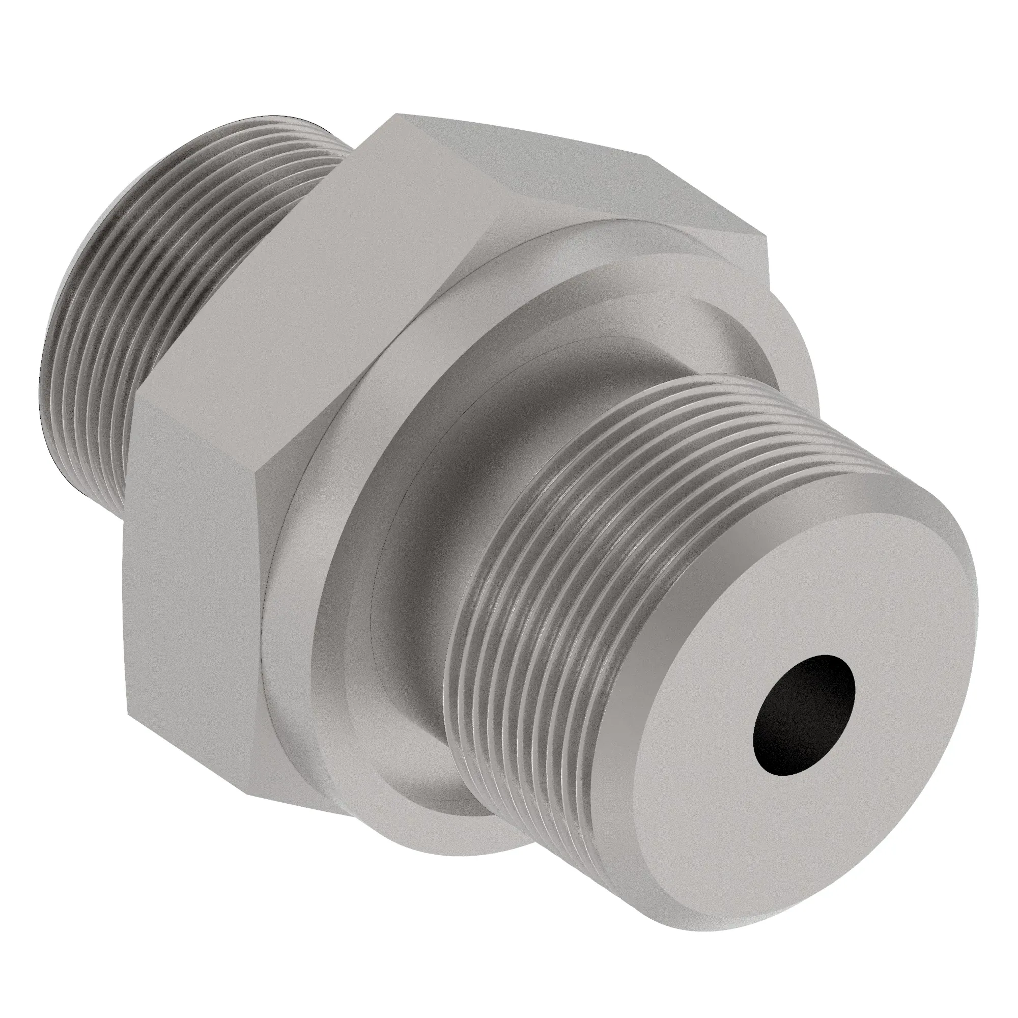 ADAPTER FITTING, -6 BSPP TO -4 ORFS