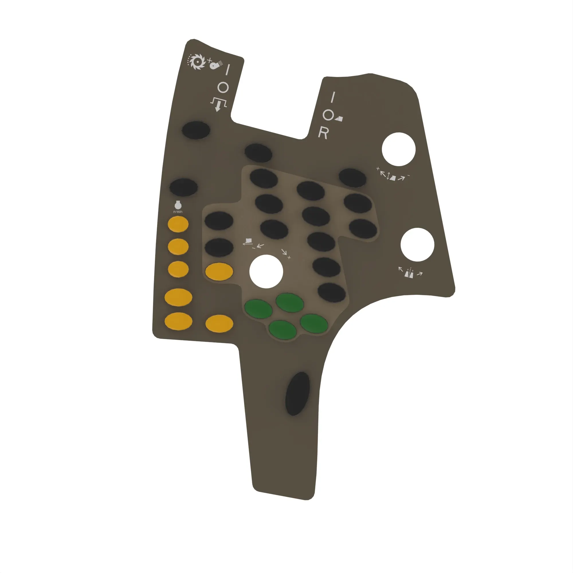 SWITCH, MEMBRANE ASSY, ARMREST