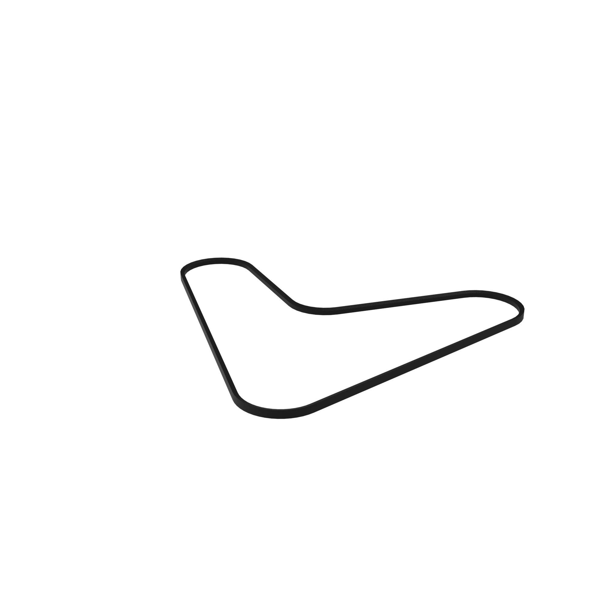 John Deere Hydraulic Pump Drive V-Belt, Effective Length 1879.6 mm (74 inch) - D28125