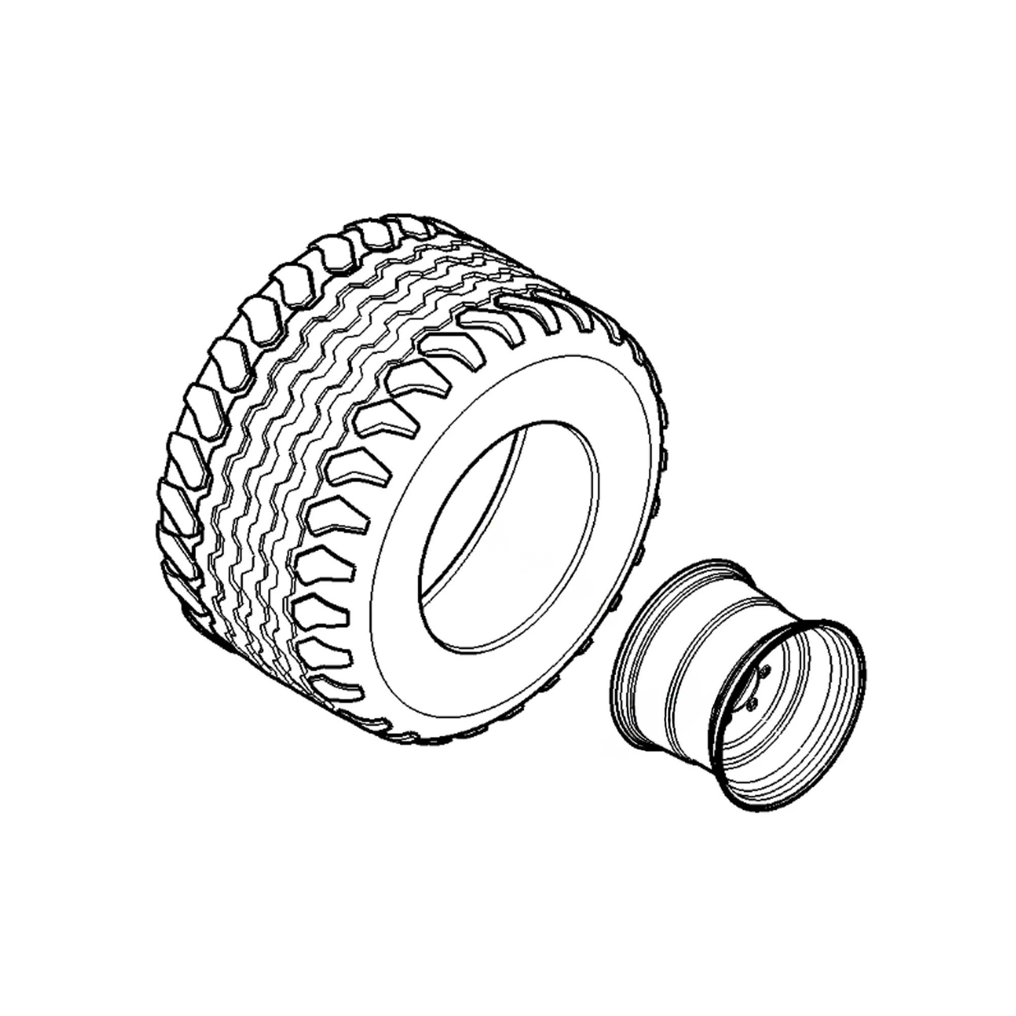 John Deere Wheel - DC221178