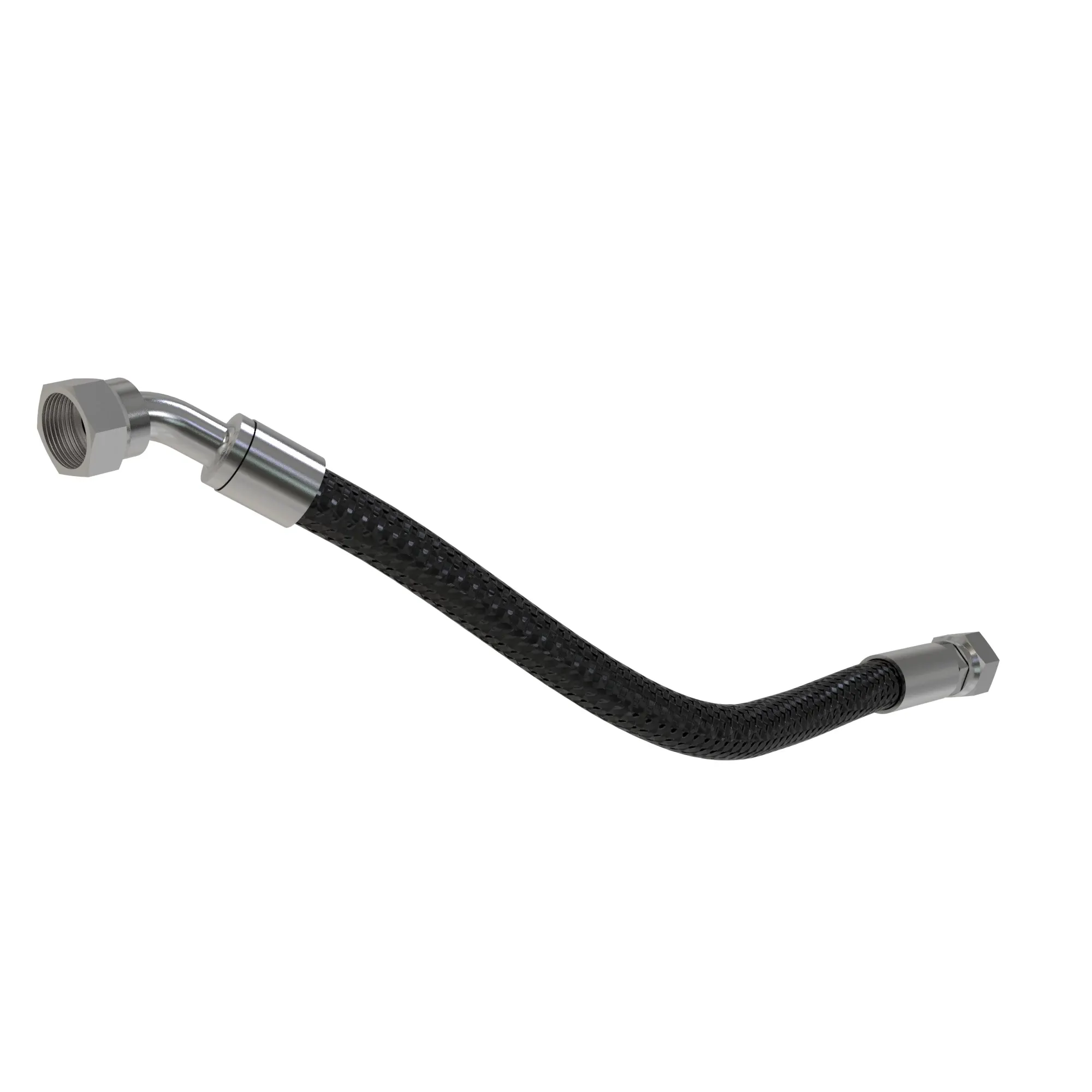 John Deere Charge Return to Backup Pump Hydraulic Hose - TA17764