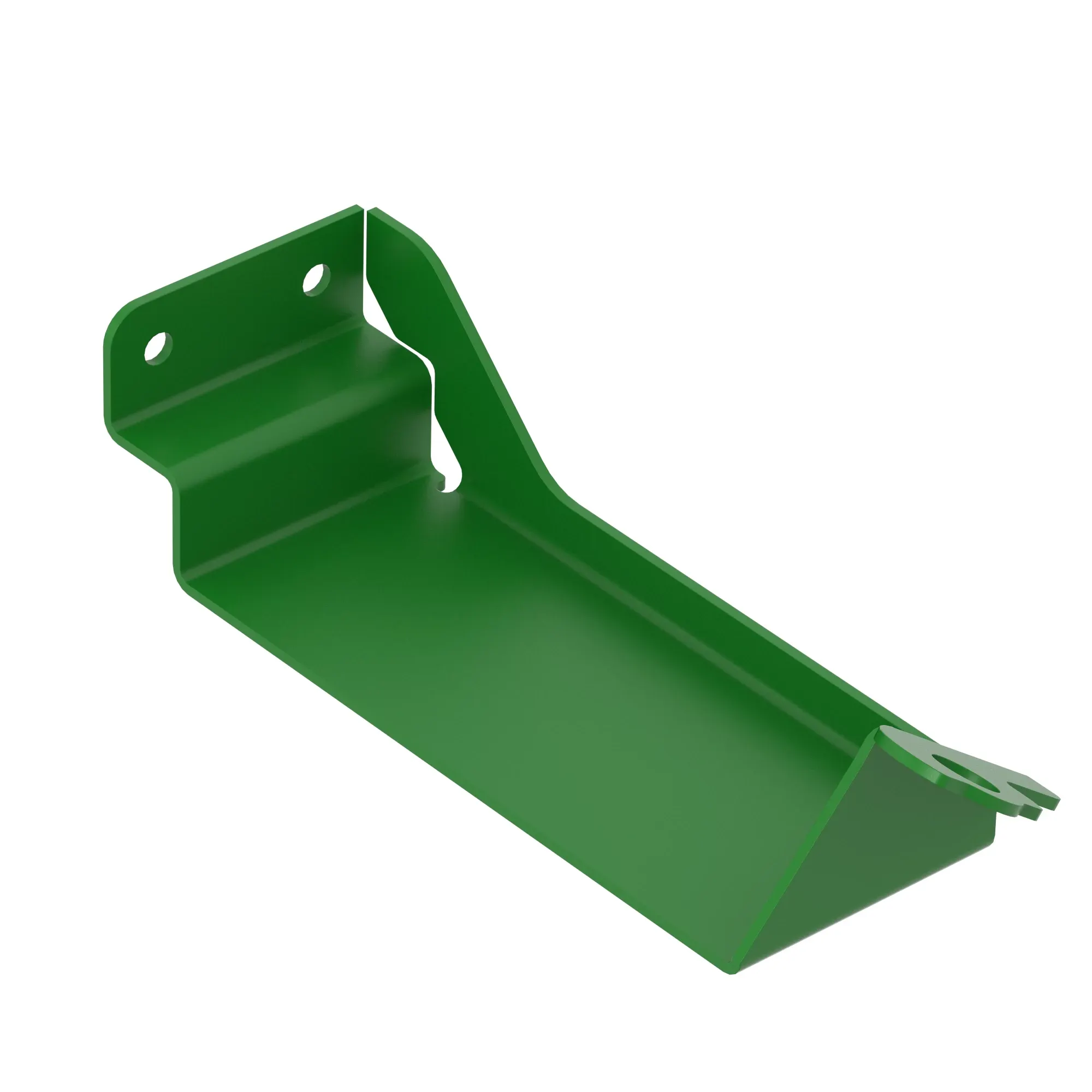 John Deere Left Side Mid Shield Lower Bracket - HXE128970