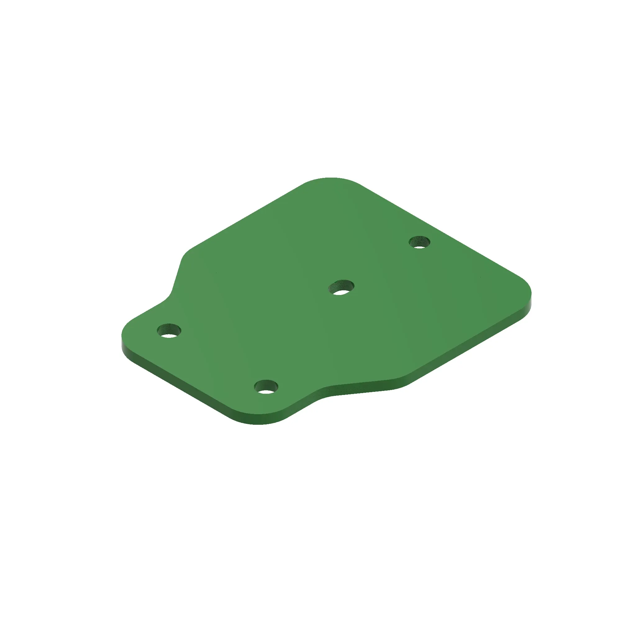 John Deere Handrail and Brackets Plate - KK73668