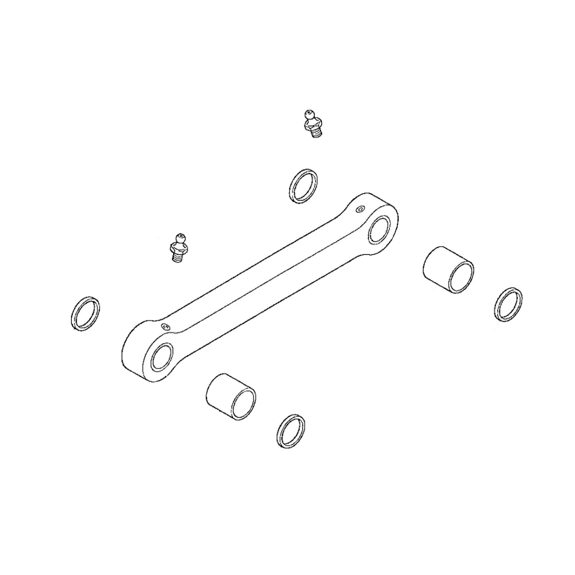 John Deere Loader Boom Connecting Link - AT219344