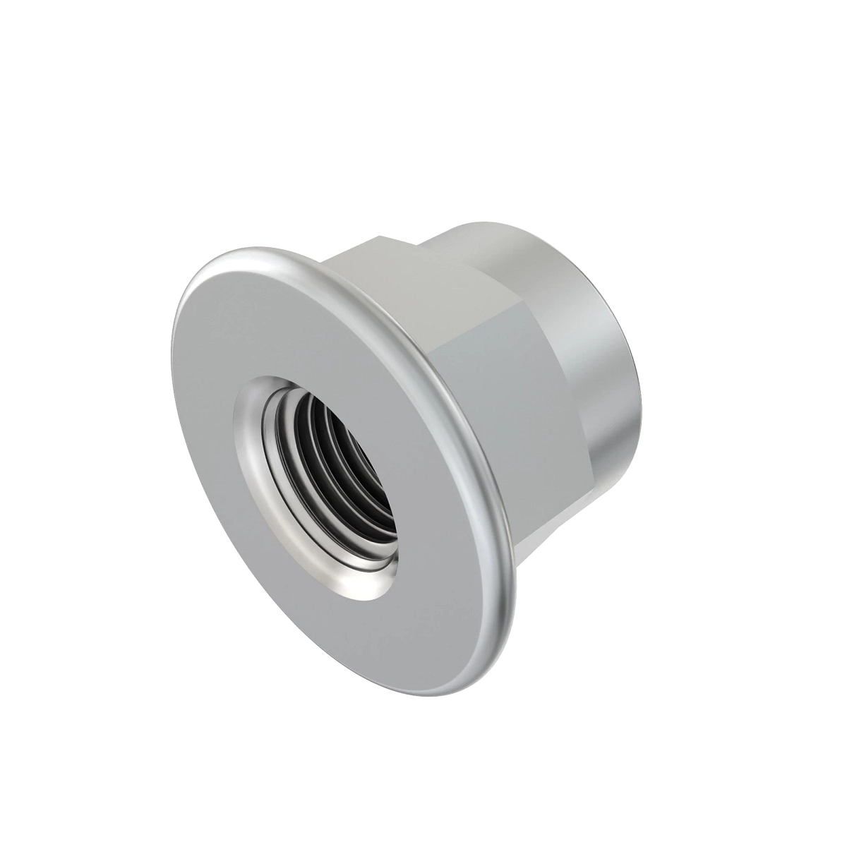 Nut, Metric, Hex Fl, Self Locking