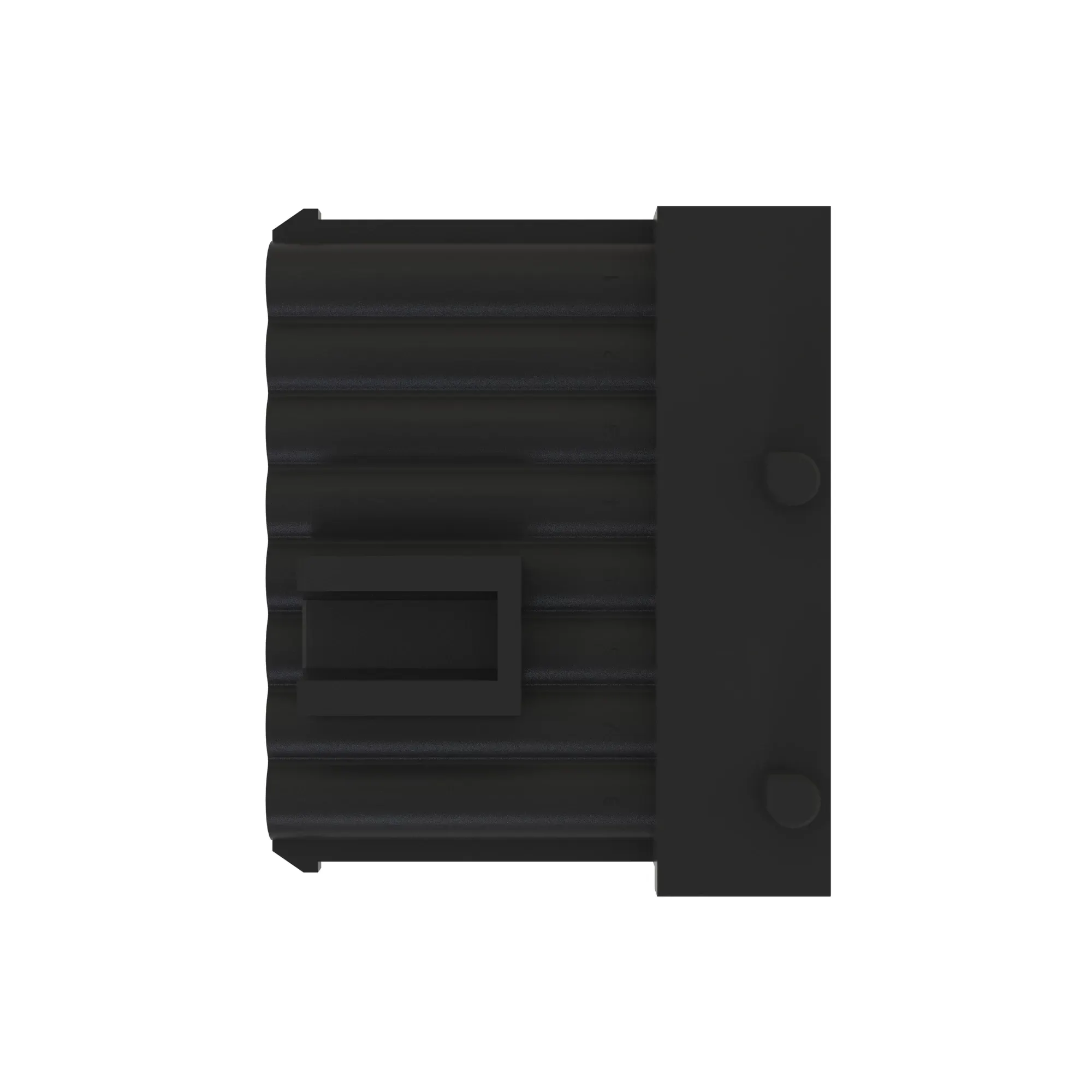 CONN TYCO JPT 16W M BLK PLSTC