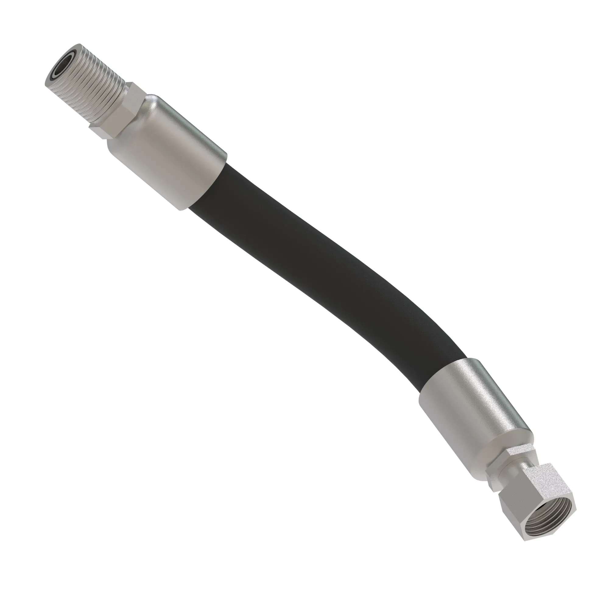 John Deere Implement Valve to Grapple Hydraulic Hose - AT430388