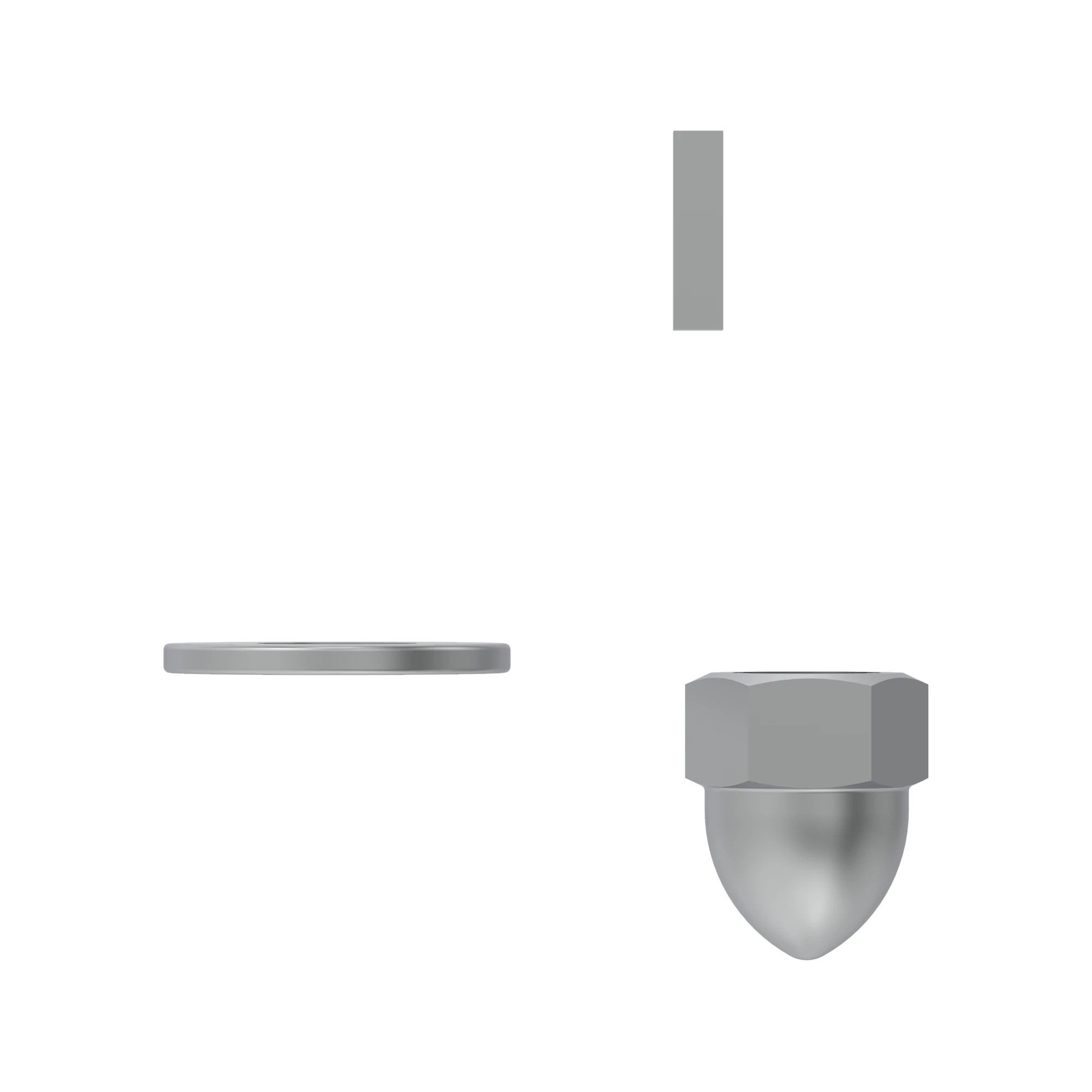 IMPELLER MOUNT KIT, HIGH FLOW PUMP