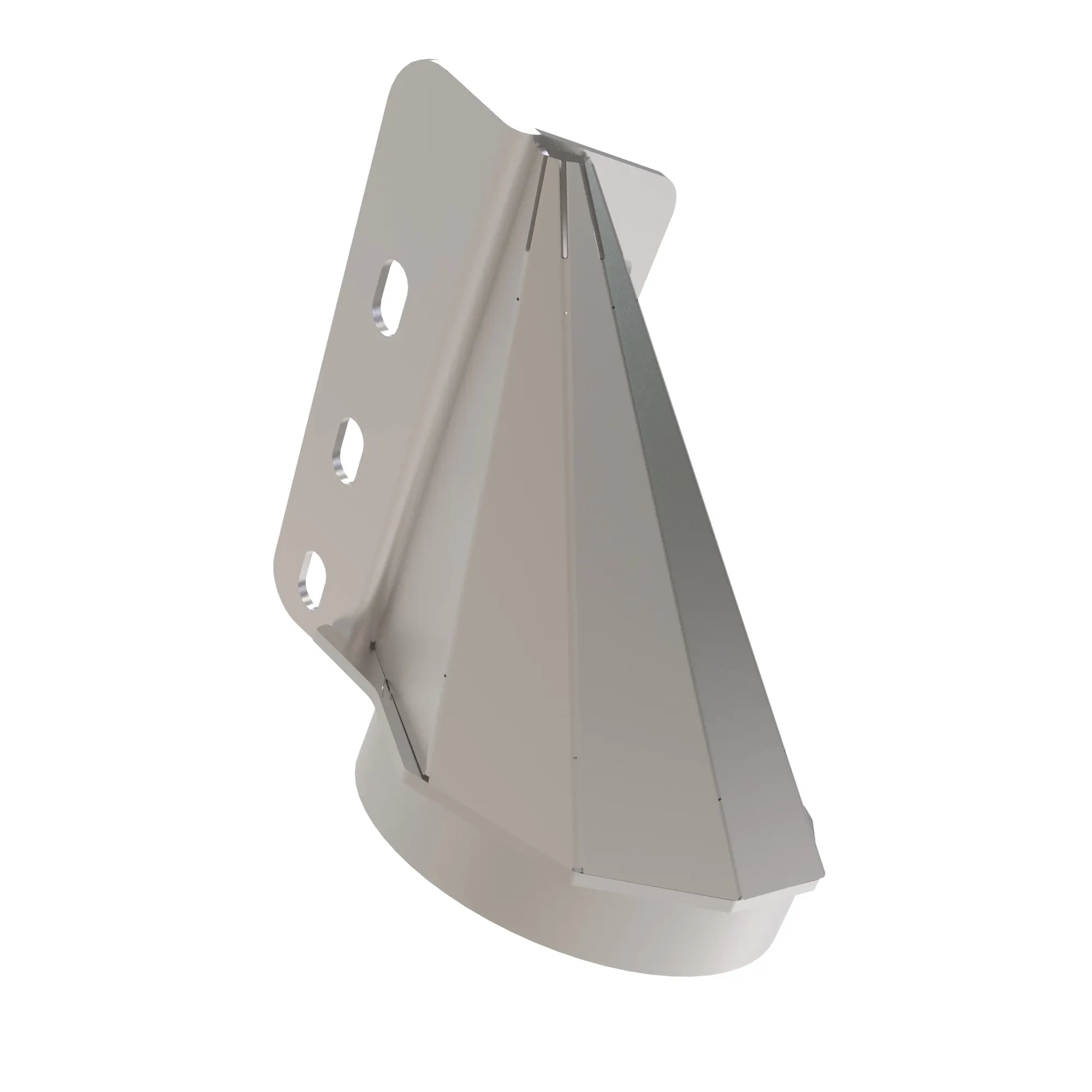 John Deere Crop Divider Scroll Mount, Right Side - AXT21011