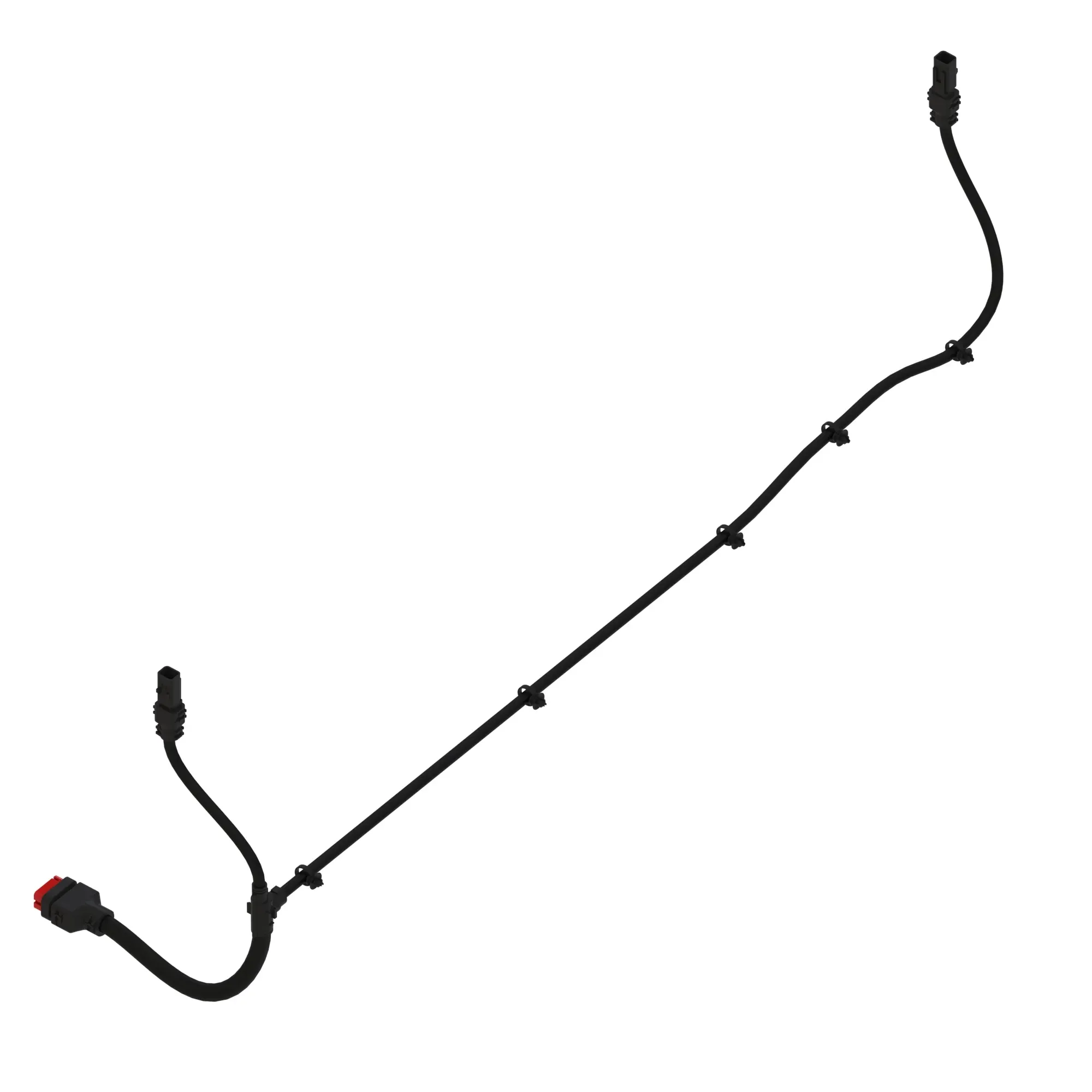 John Deere Side Work Lights Wiring Harness - F722093