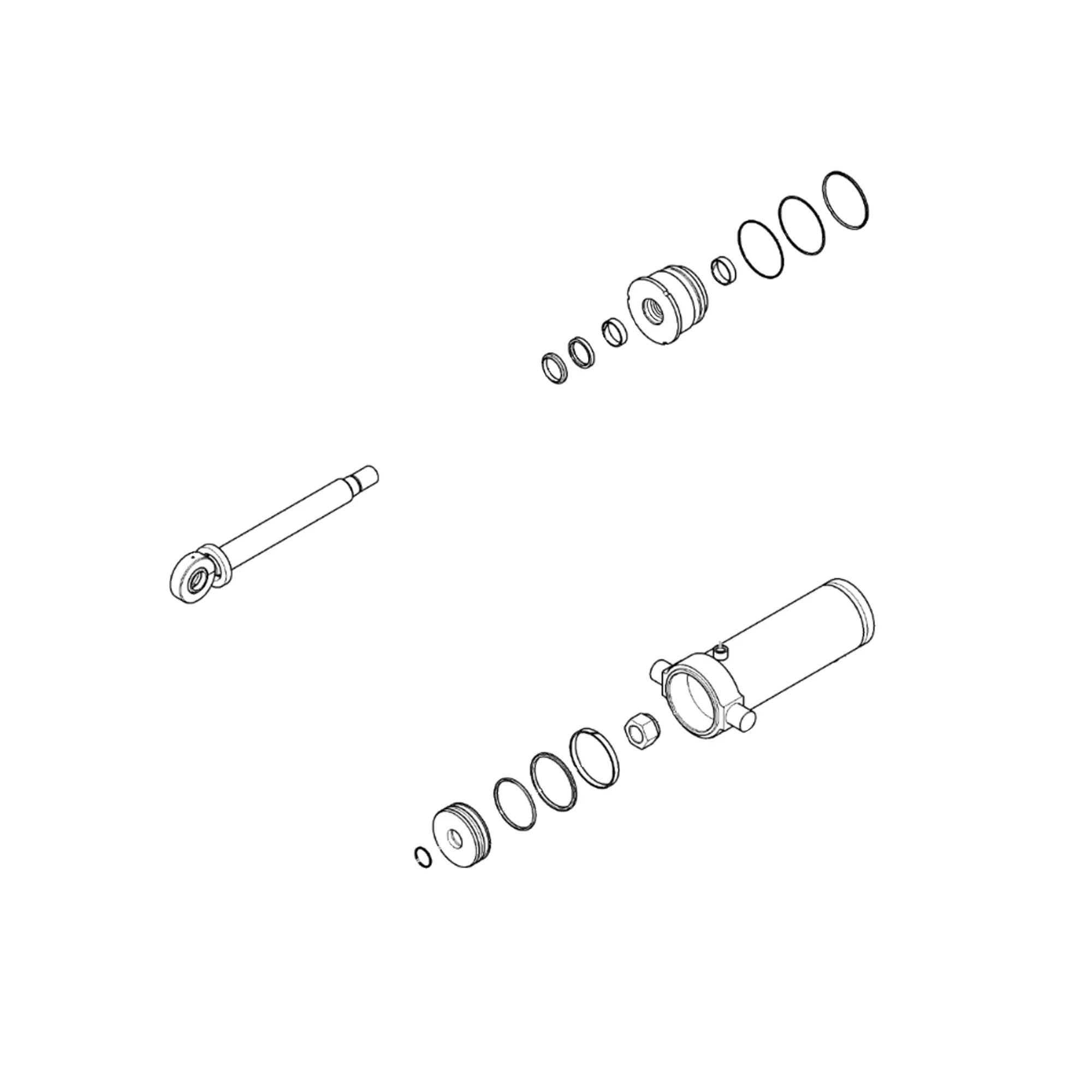 John Deere Hydraulic Cylinder Seal Kit - AAX10085