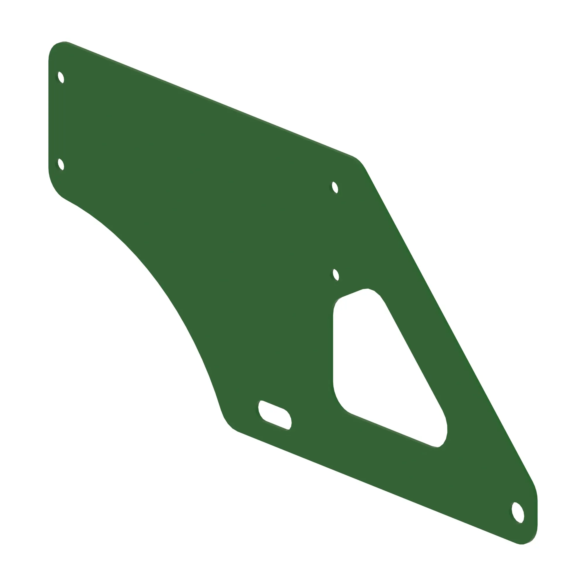 John Deere Signal Panel Front Plate, Left Side - N320210