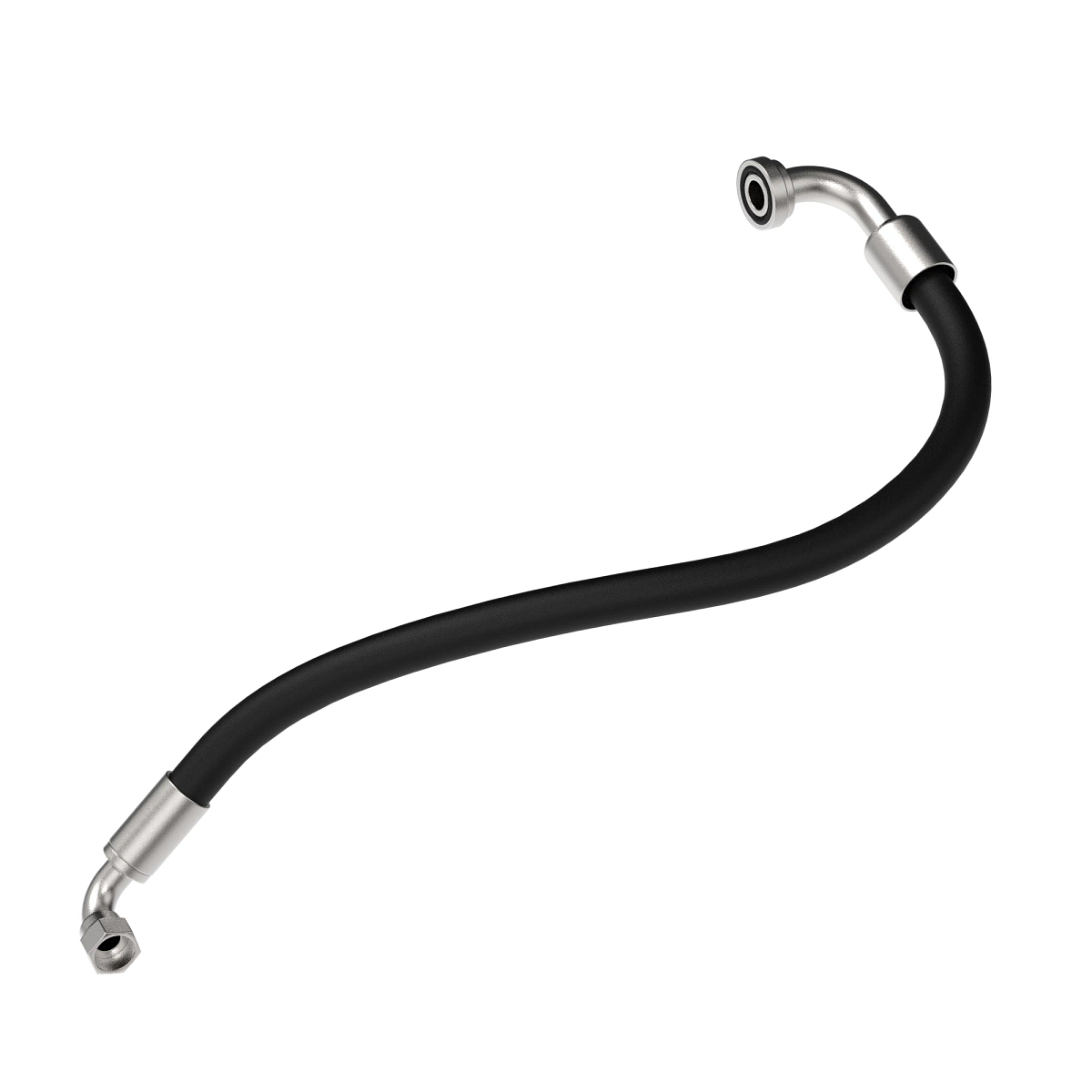 John Deere Front Axle Lube Hydraulic Hose - RE342012