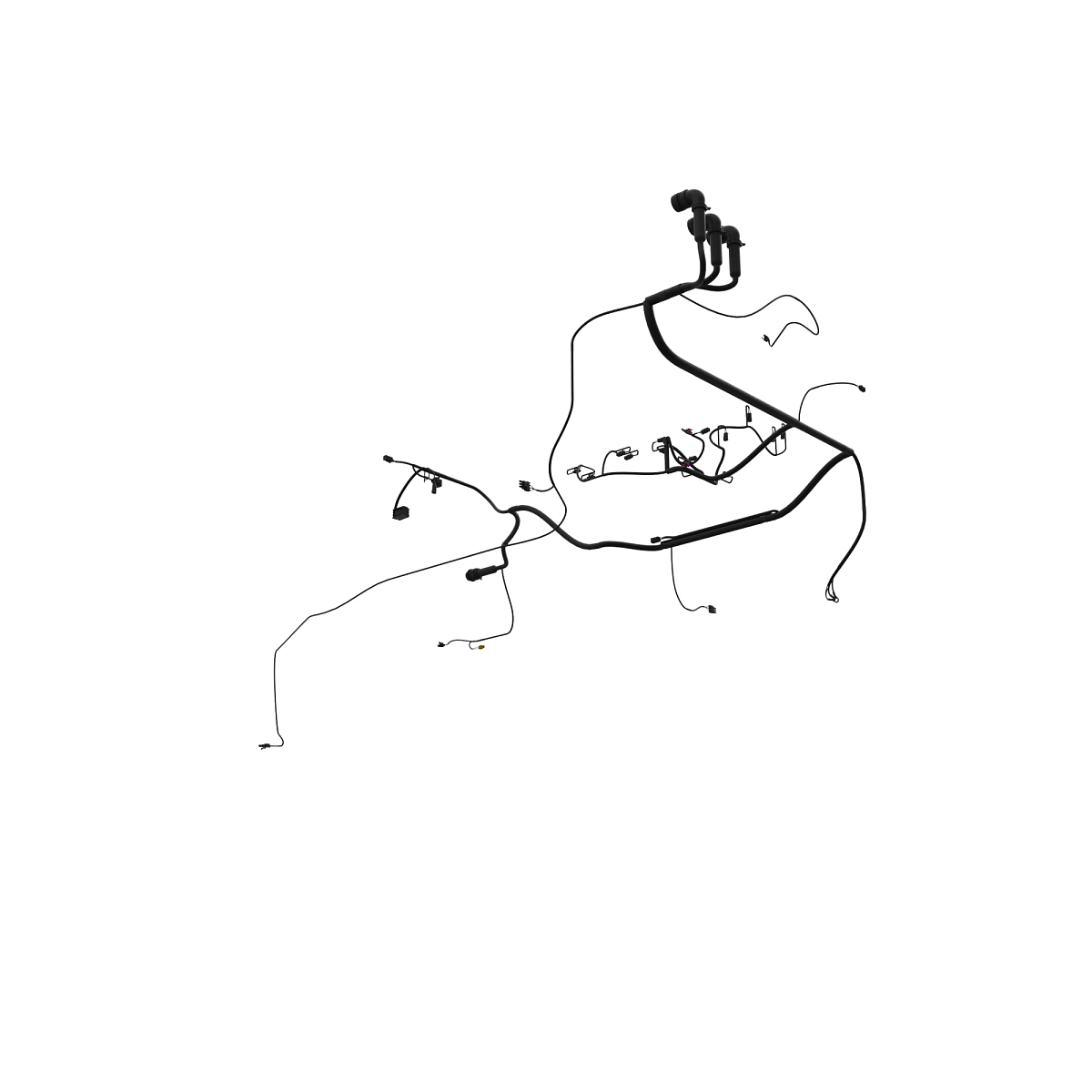 John Deere Articulation Wiring Harness - AT406152