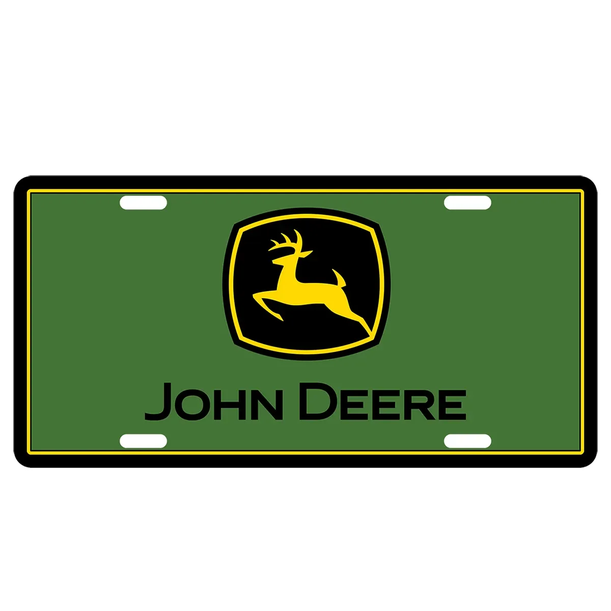 "Embossed Vanity Plate"