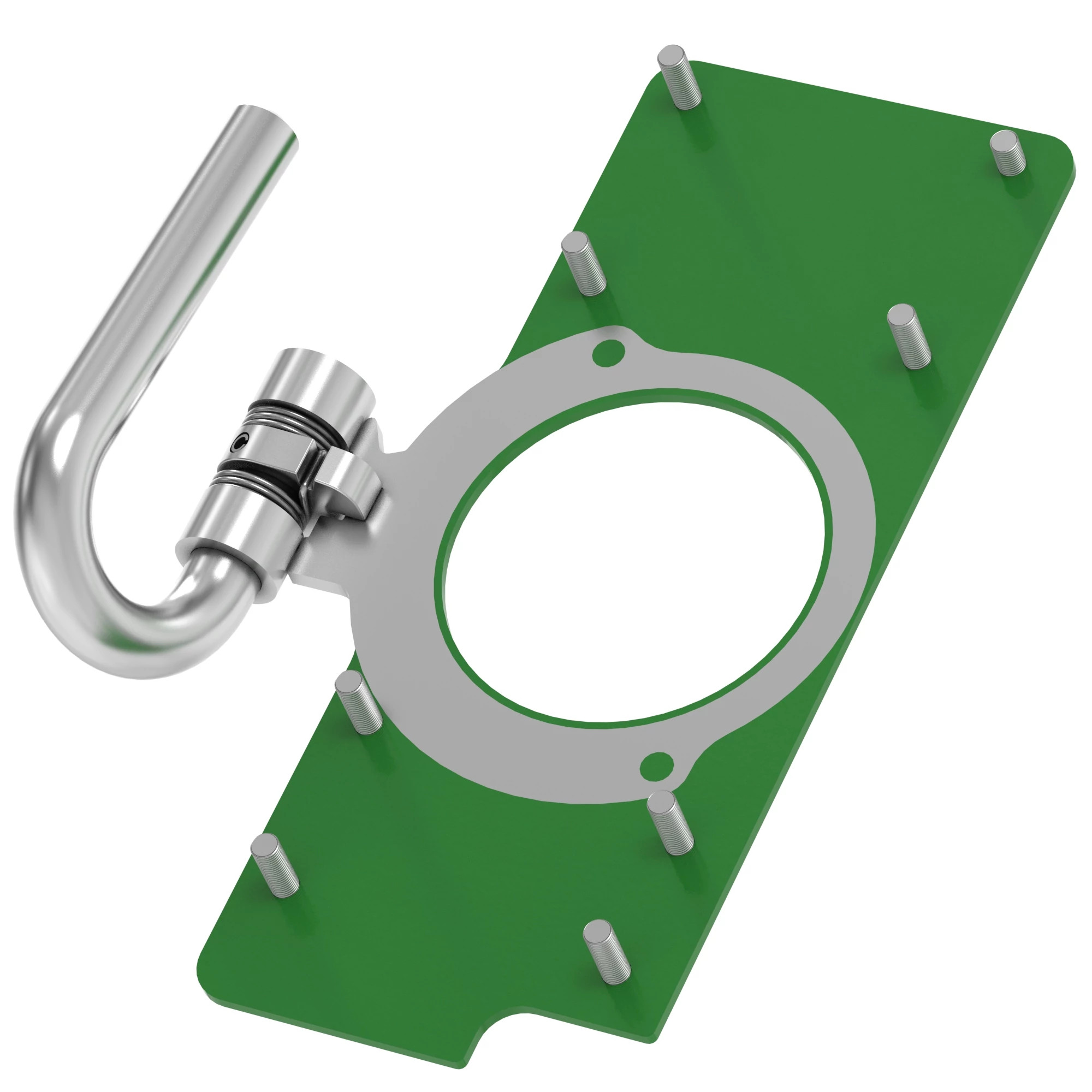 ⚙️ BL15959: Enganche de altura ajustable tipo pistón John Deere 🚜
