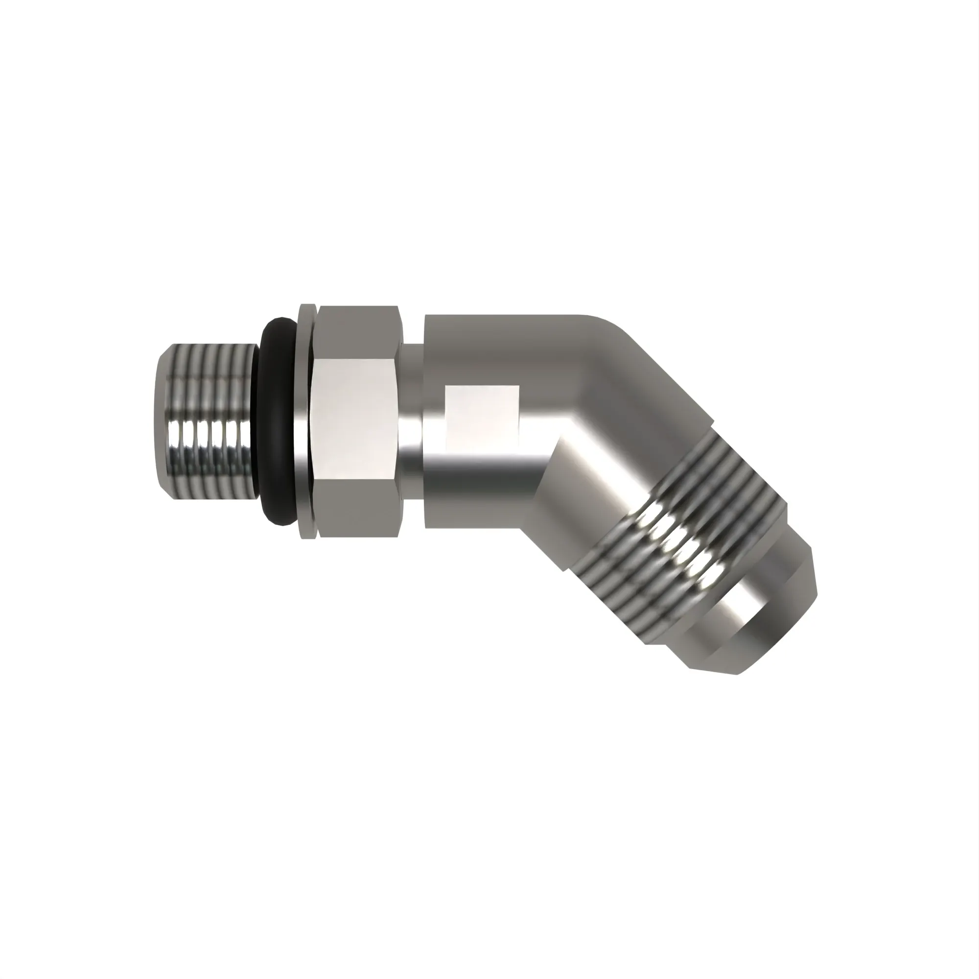 FTG 37 DEG O-RING 45 DEG ELBOW