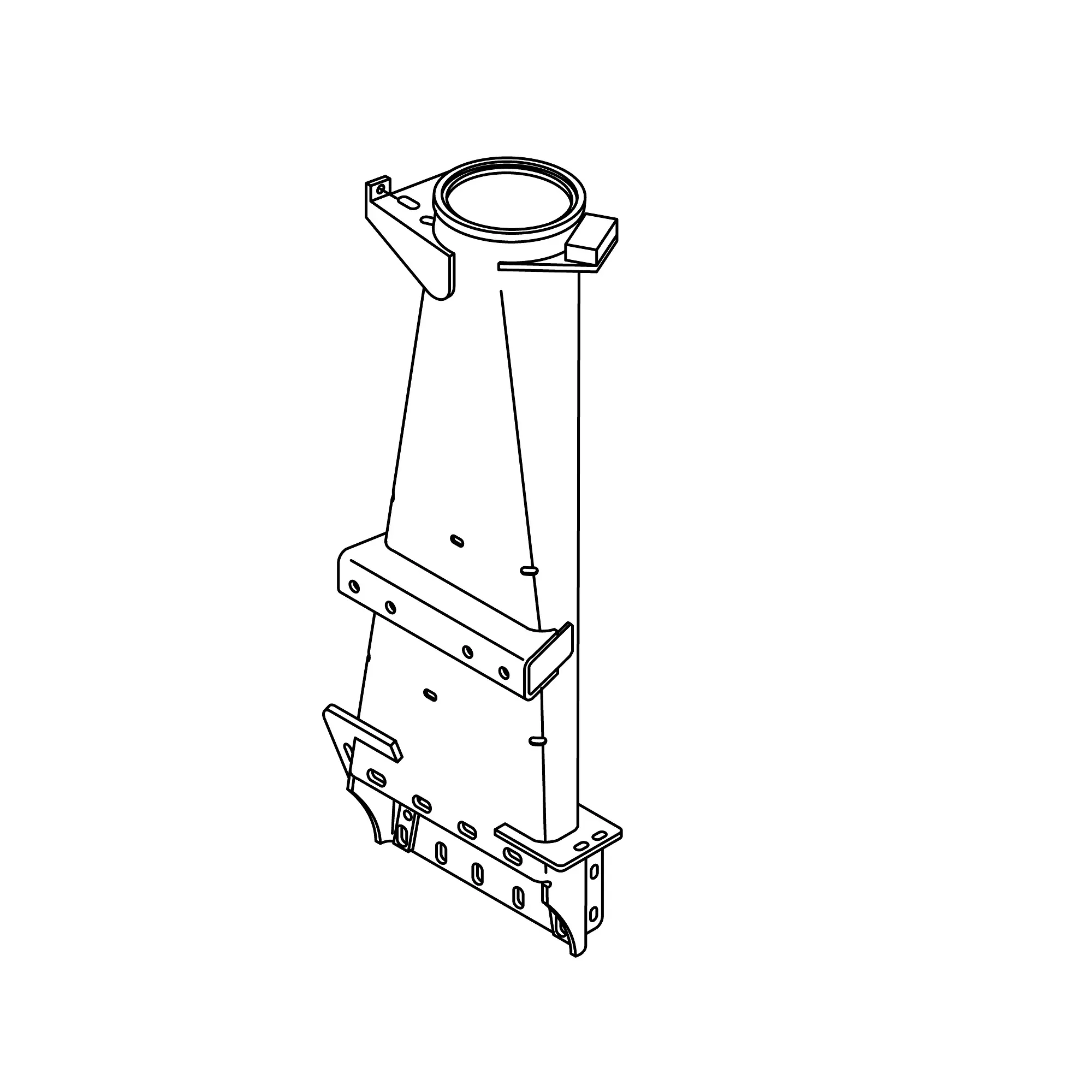 John Deere Discharge Chute Kit - AZ104287
