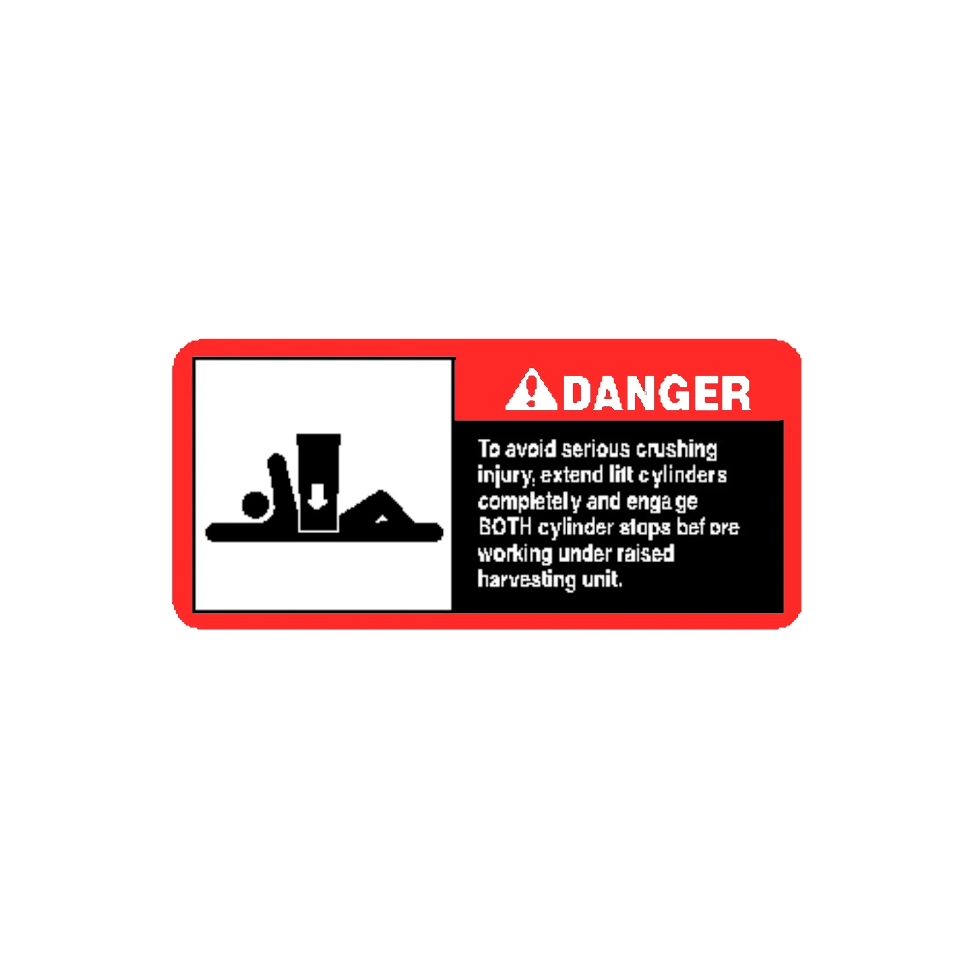 John Deere Label - E82647