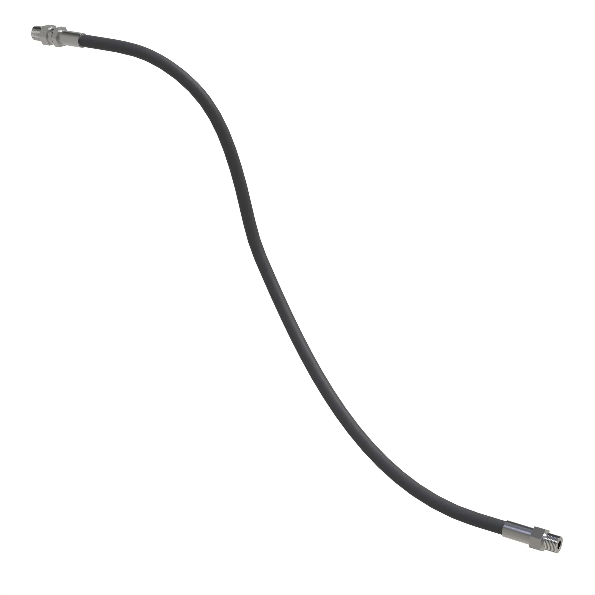 John Deere Grease Rear Oscillating Support Hose - AT502477