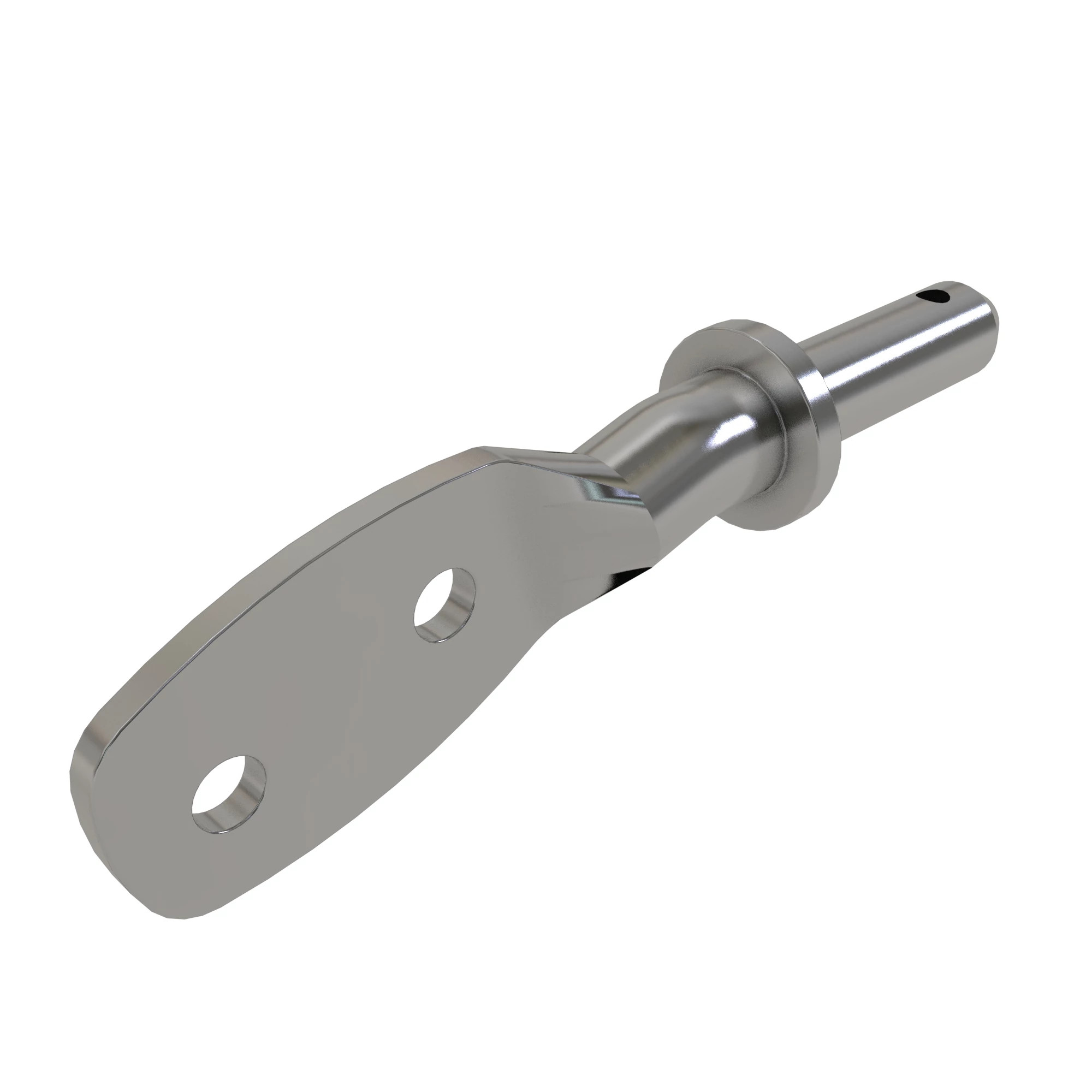 John Deere Lower Collection Chute Bay Bracket - UC30132