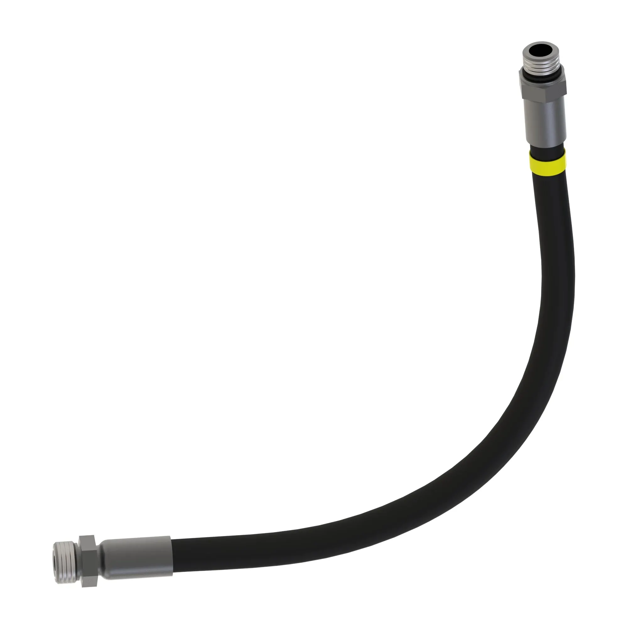 John Deere MFWD Steering Hydraulic Hose - RE587352