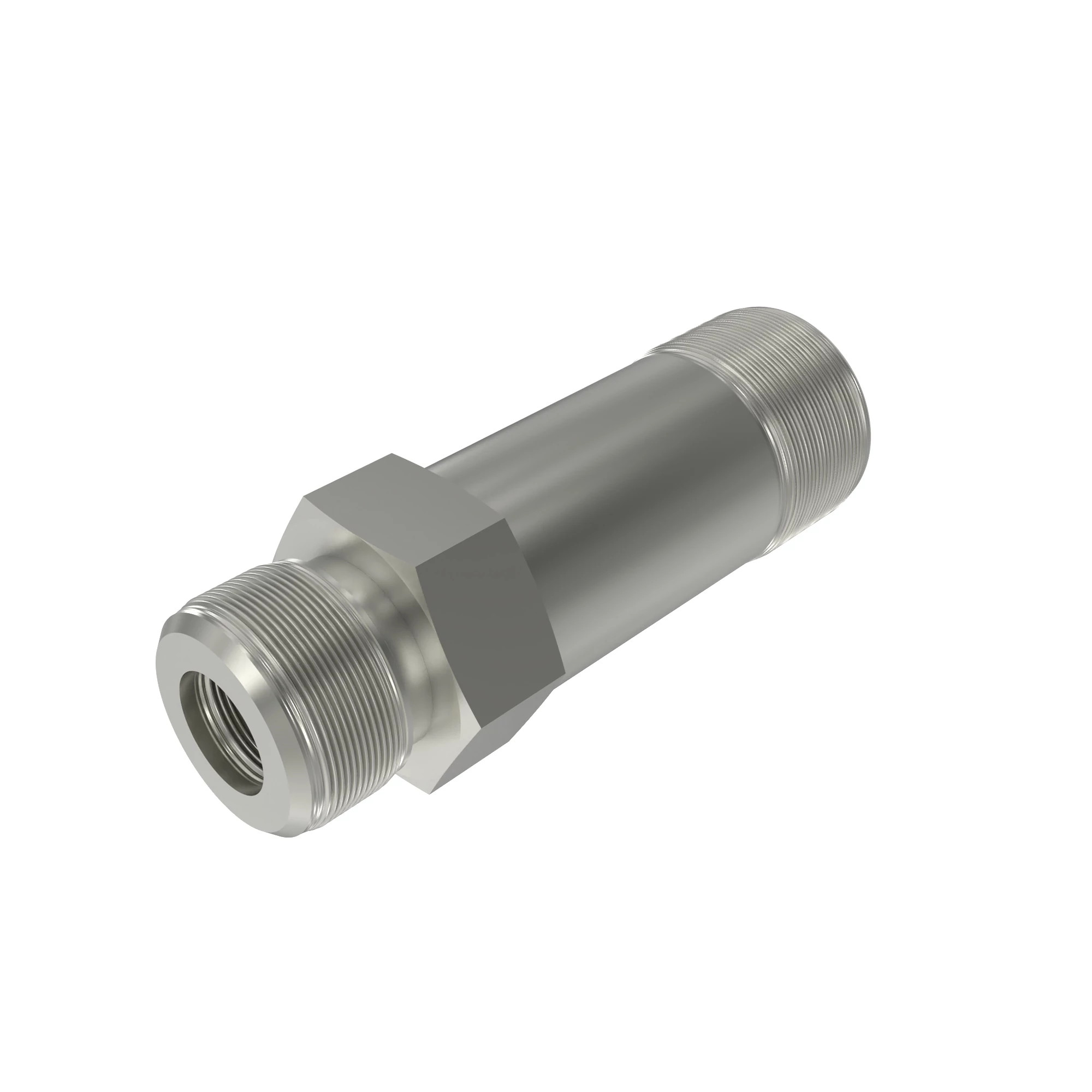 STUD STRGHT, LONG ORFS W/METRIC HEX