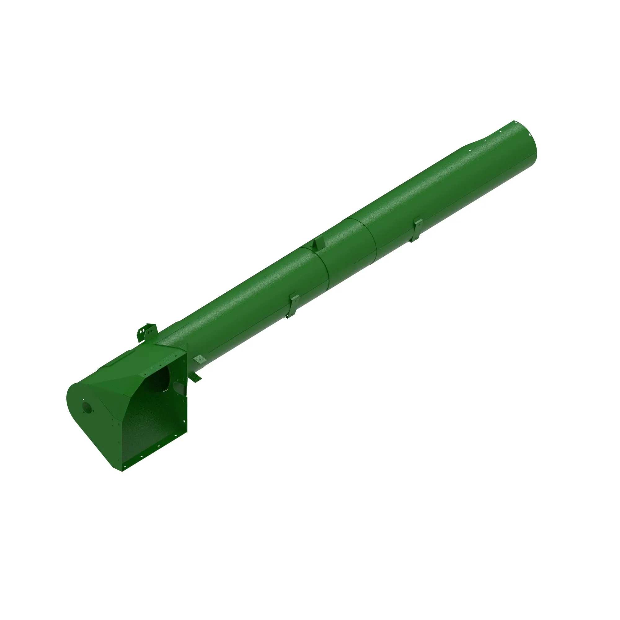 SPOUT-UNLOADING AUGER