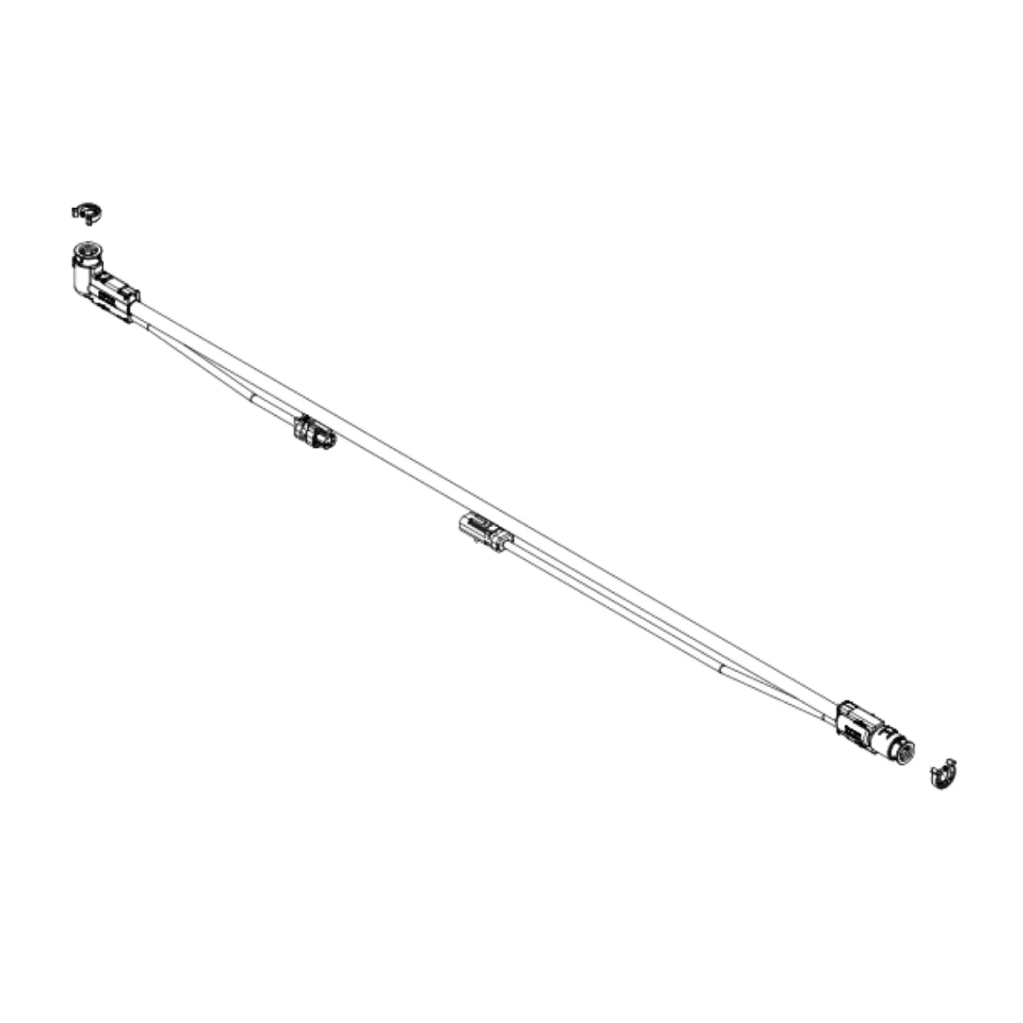 John Deere DEF Suction Line - DZ118642