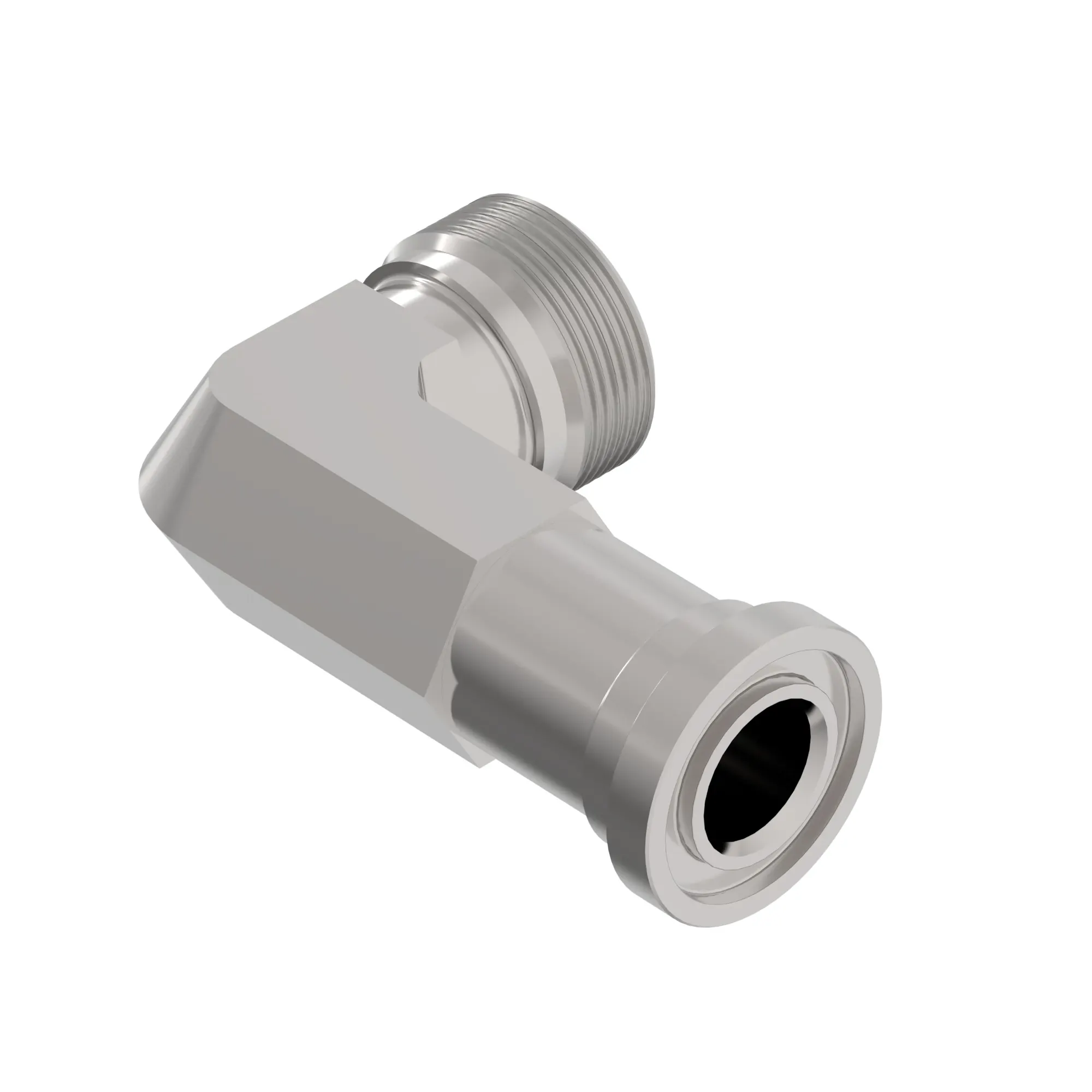 FLANGE FITTING, CONNECTOR, ELBOW FL