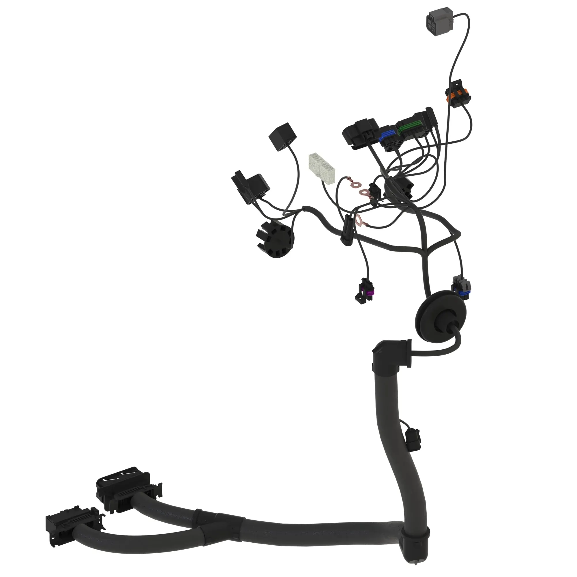 John Deere Standard Cab Console Wiring Harness - TA27565