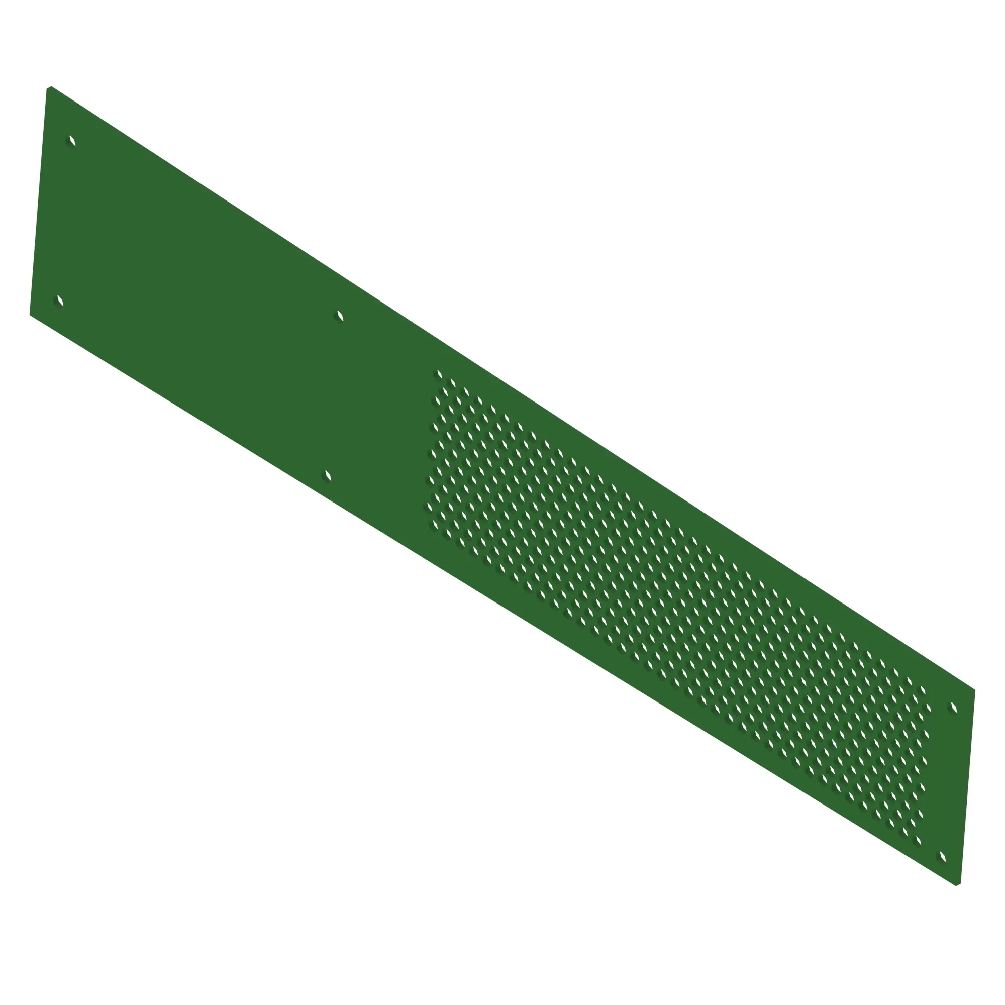 John Deere Air Box Screen Cover, Right Side - T446586