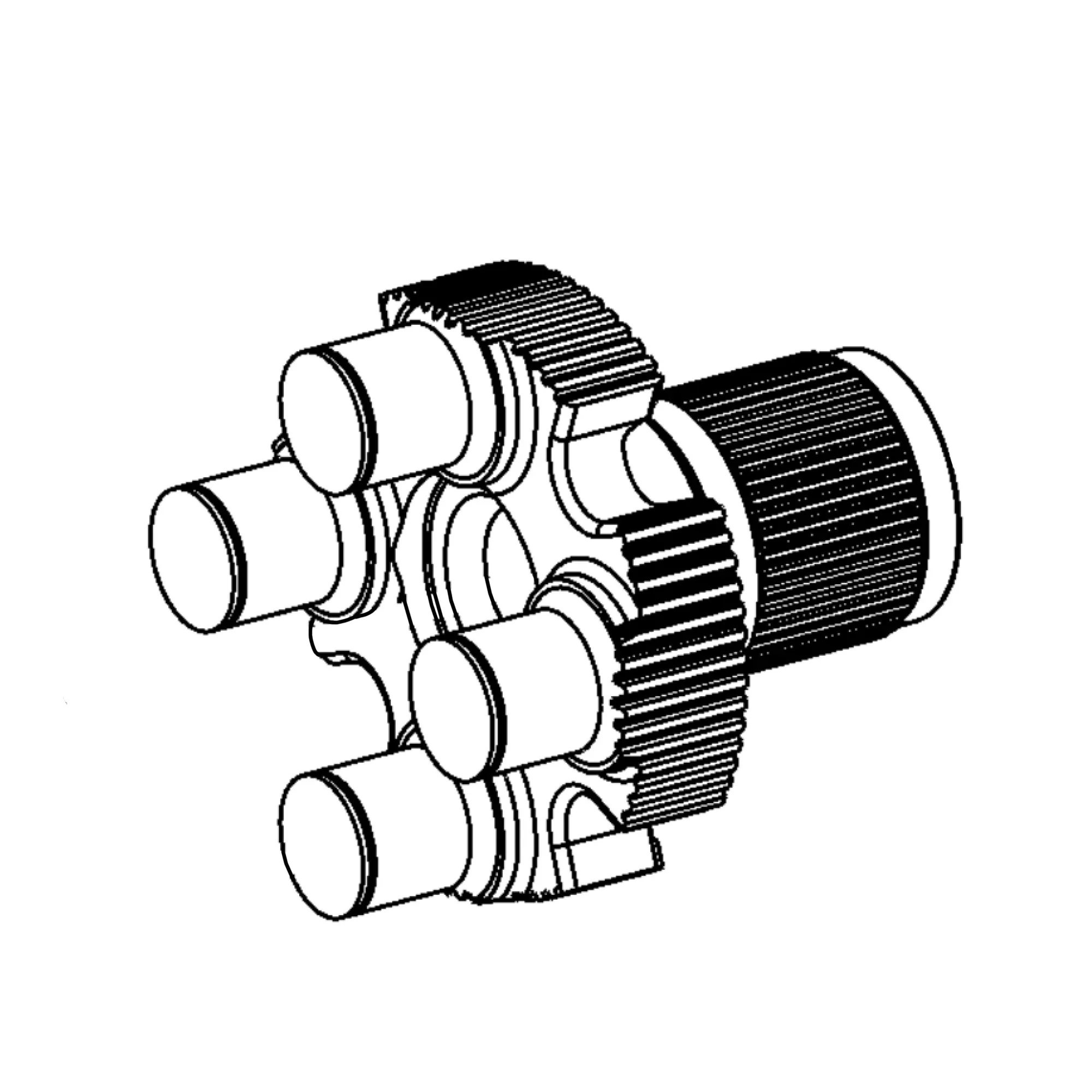 John Deere Final Drive Planet Pinion Carrier - T346351