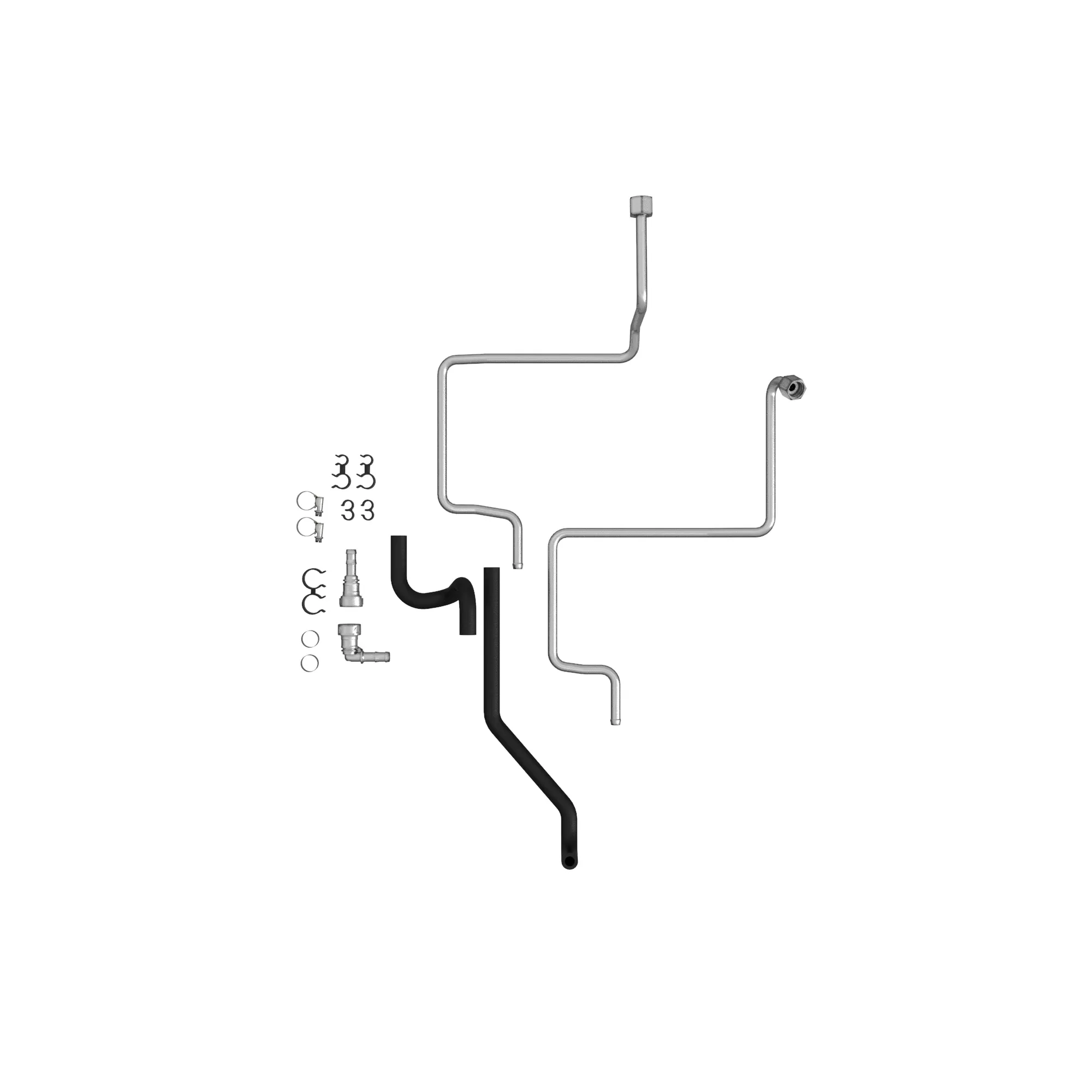 BL16631; Oil Lines for Oil Cooler; Oil Lines; MHM1914; MHM1915; MHM1916; 8381
