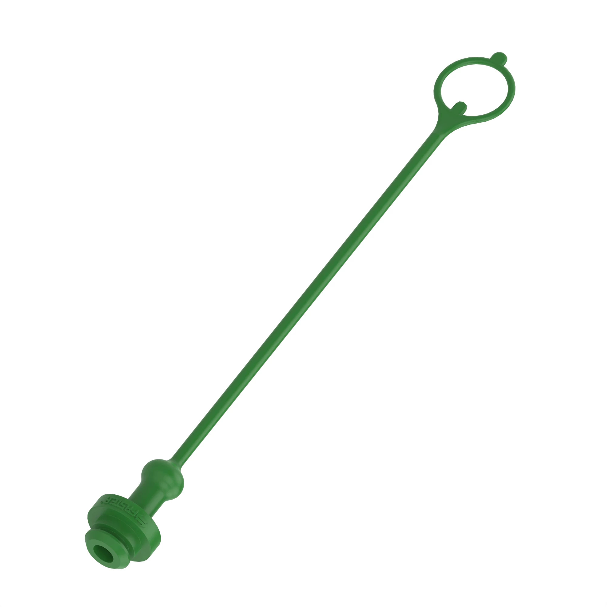 PLUG, 1/4" MALE DUST (GREEN)