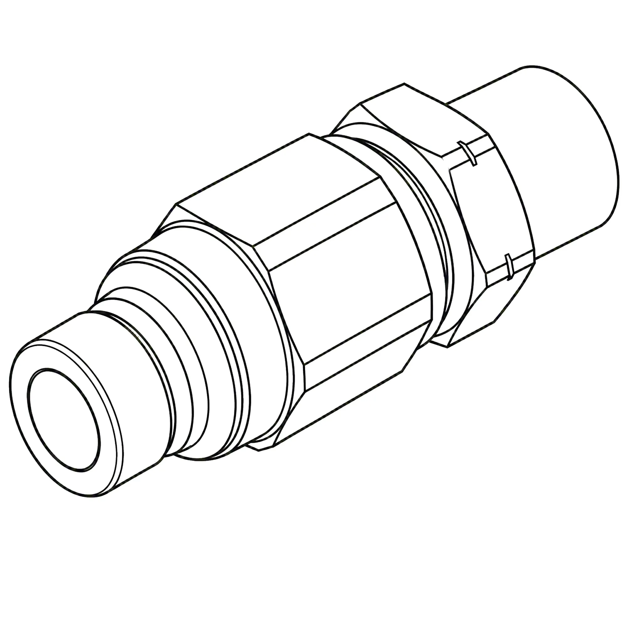 Fitting- Coupling 1/2 Ff B