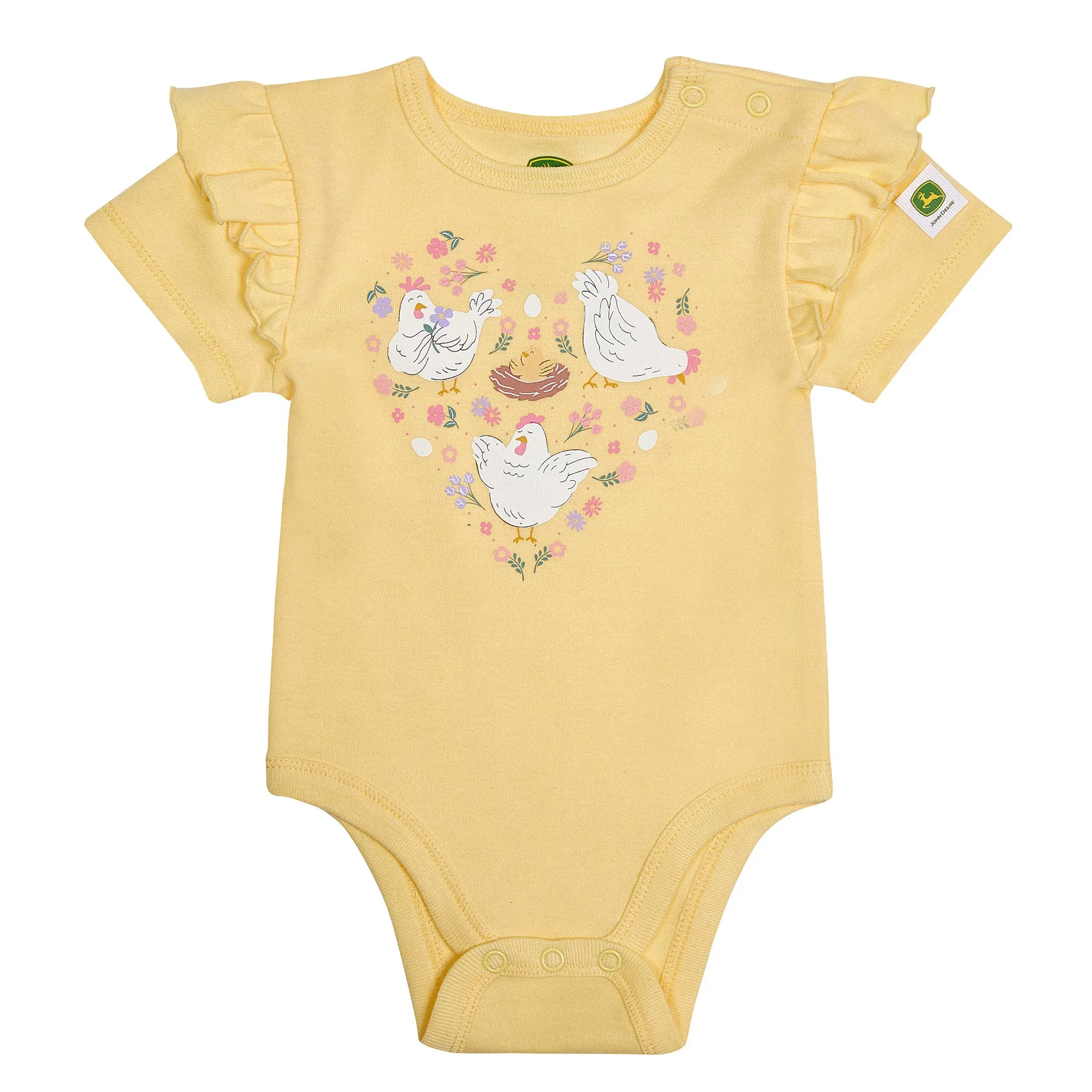 Infant Yellow Chicken Bodyshirt