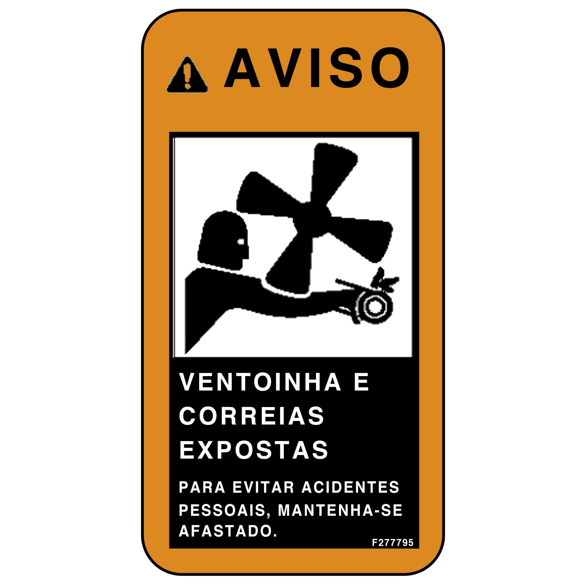 John Deere Label - F277795